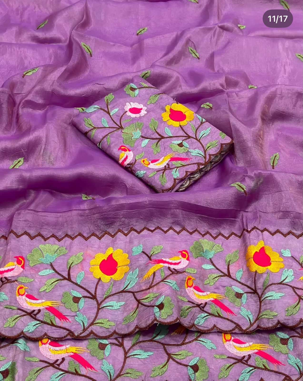 Crunchi Designer Saree