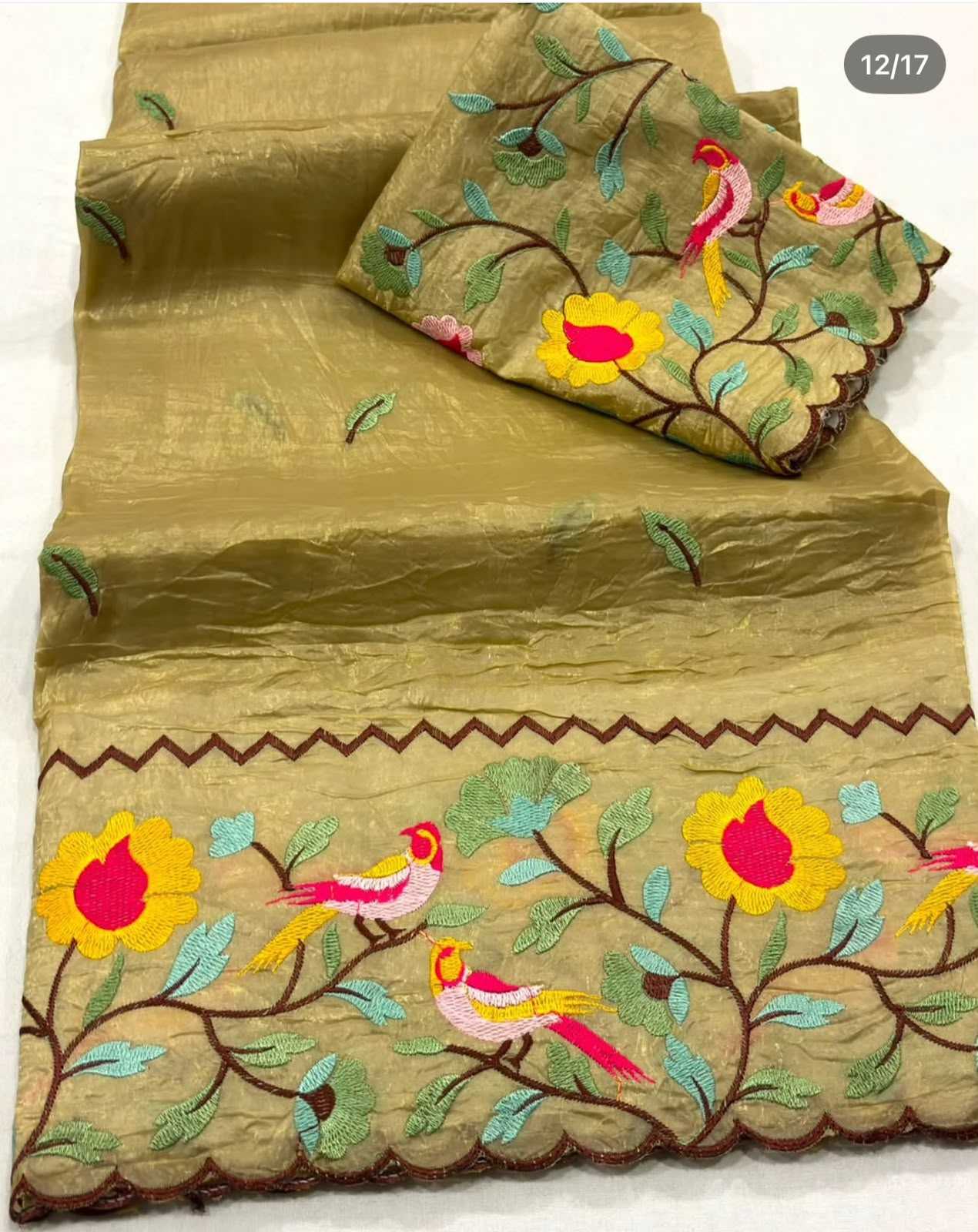 Crunchi Designer Saree