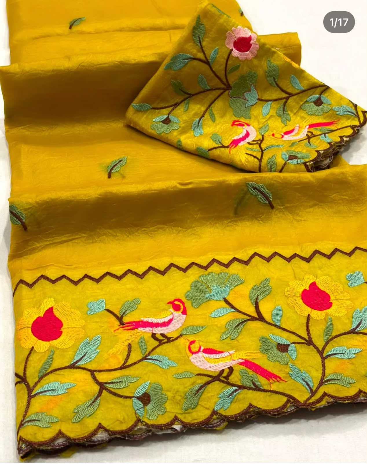 Crunchi Designer Saree