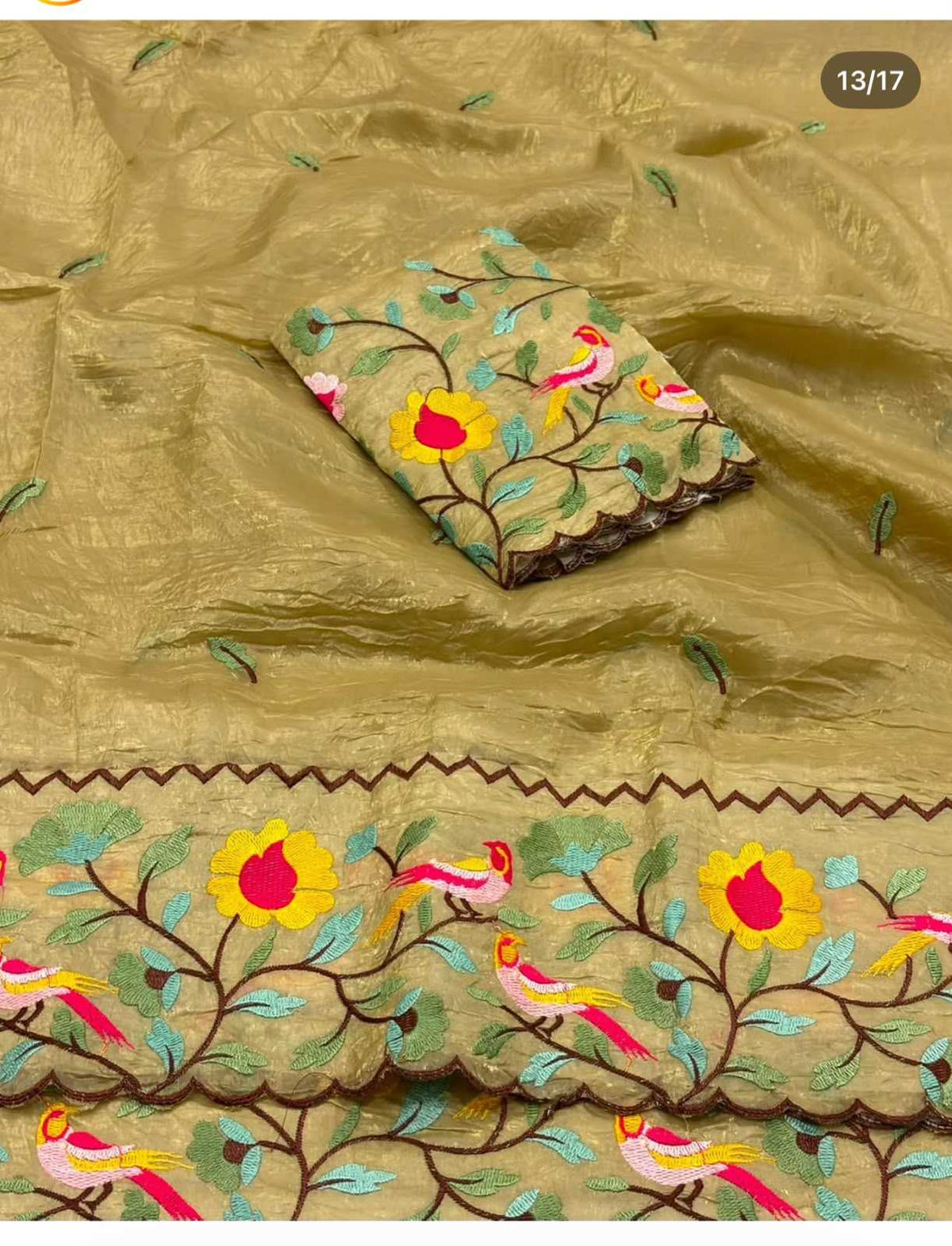 Crunchi Designer Saree