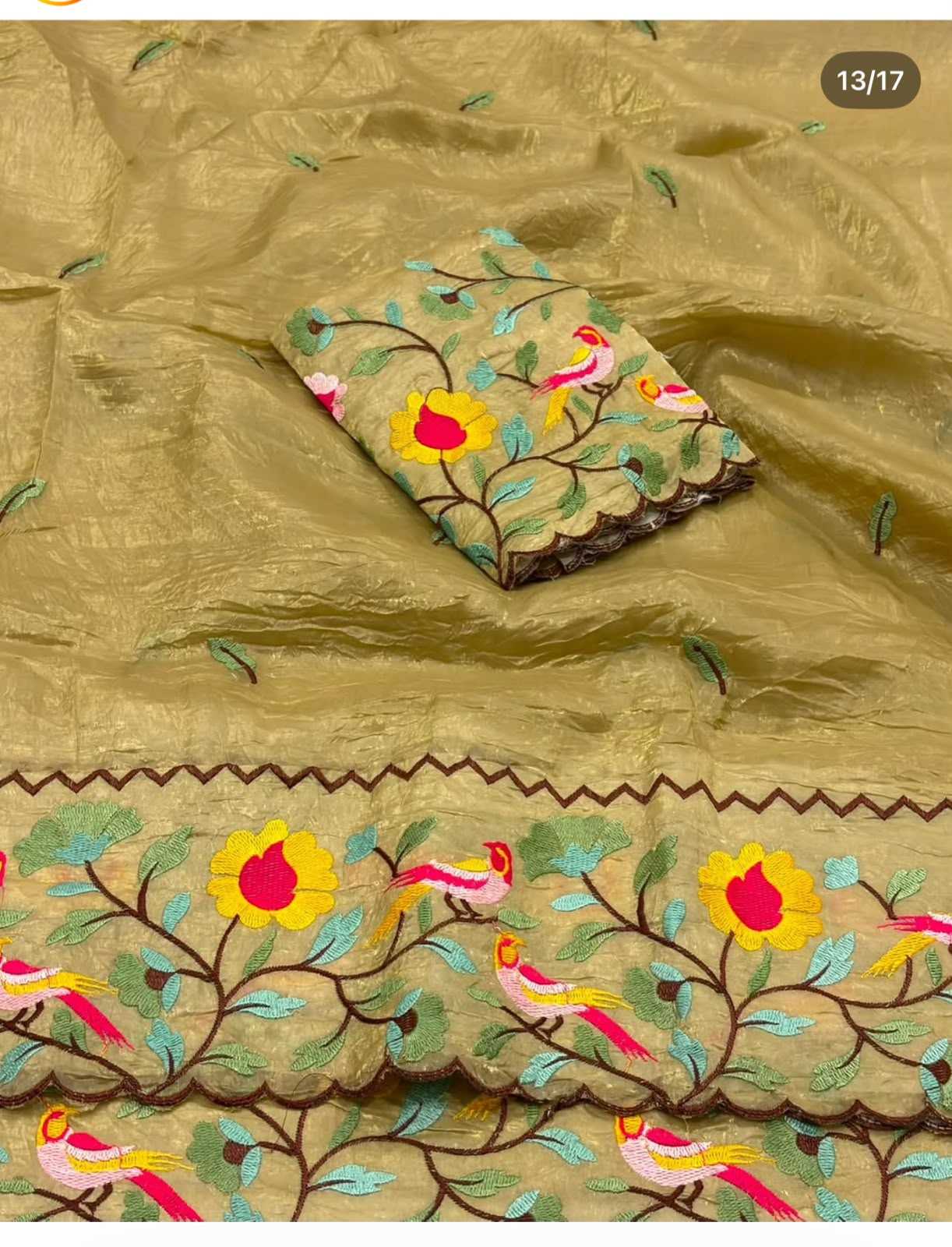 Crunchi Designer Saree