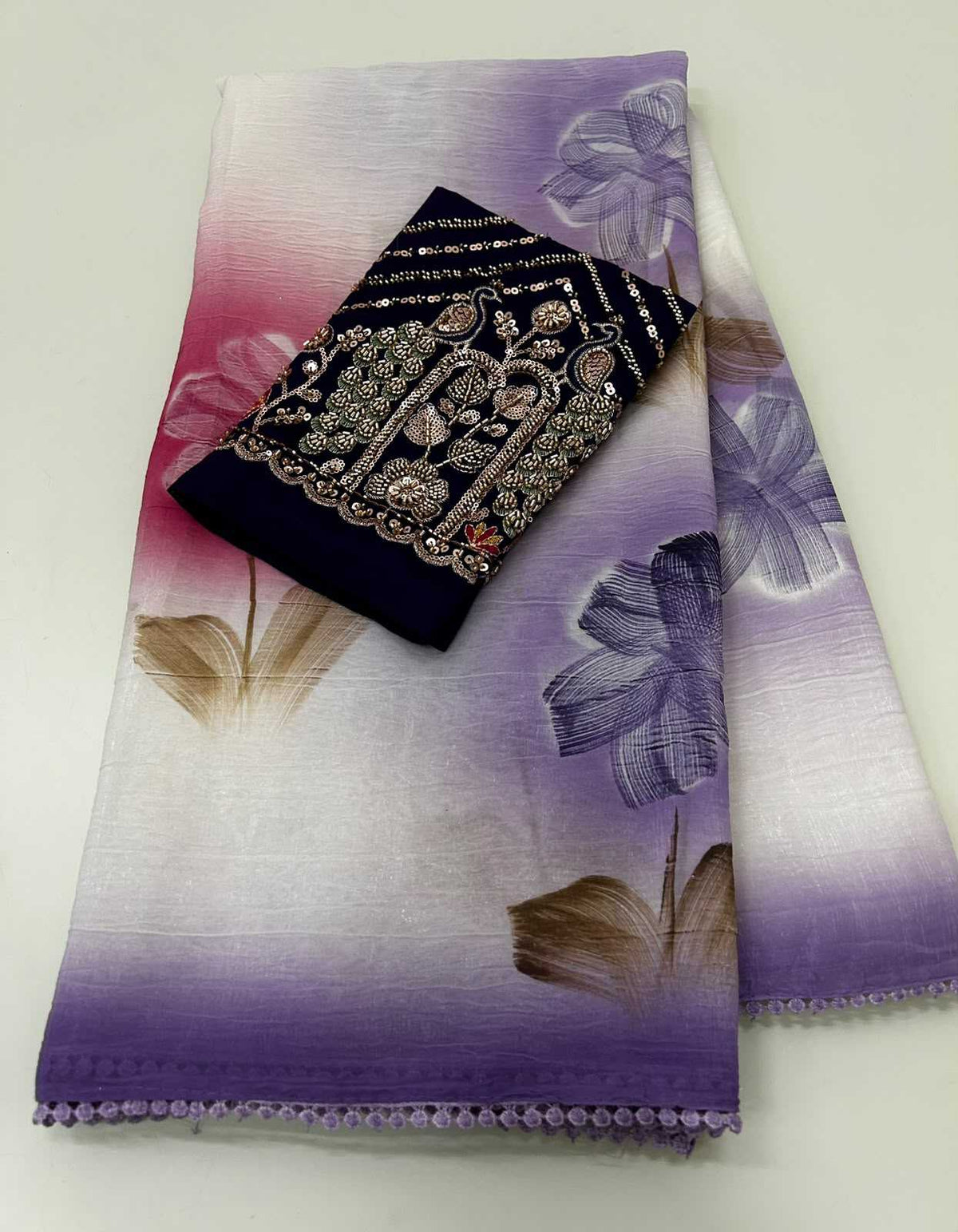 Crunchi Designer Saree