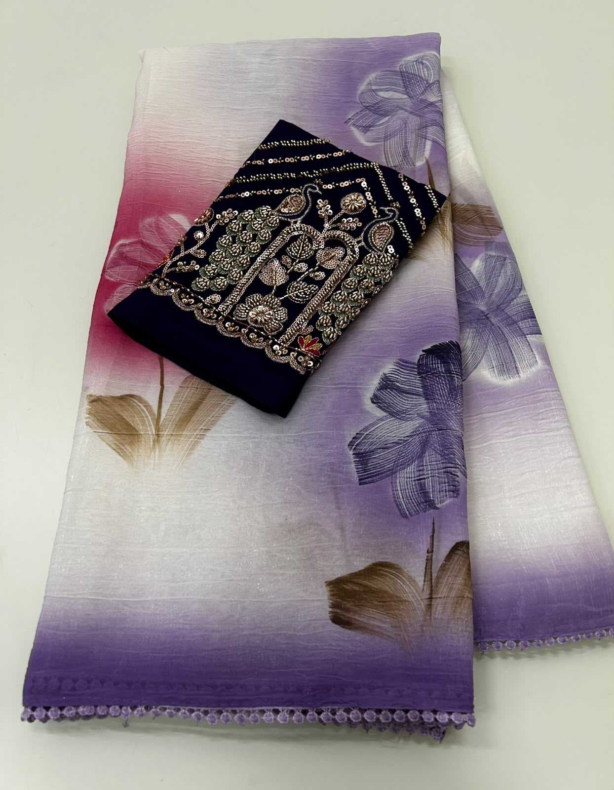 Crunchi Designer Saree