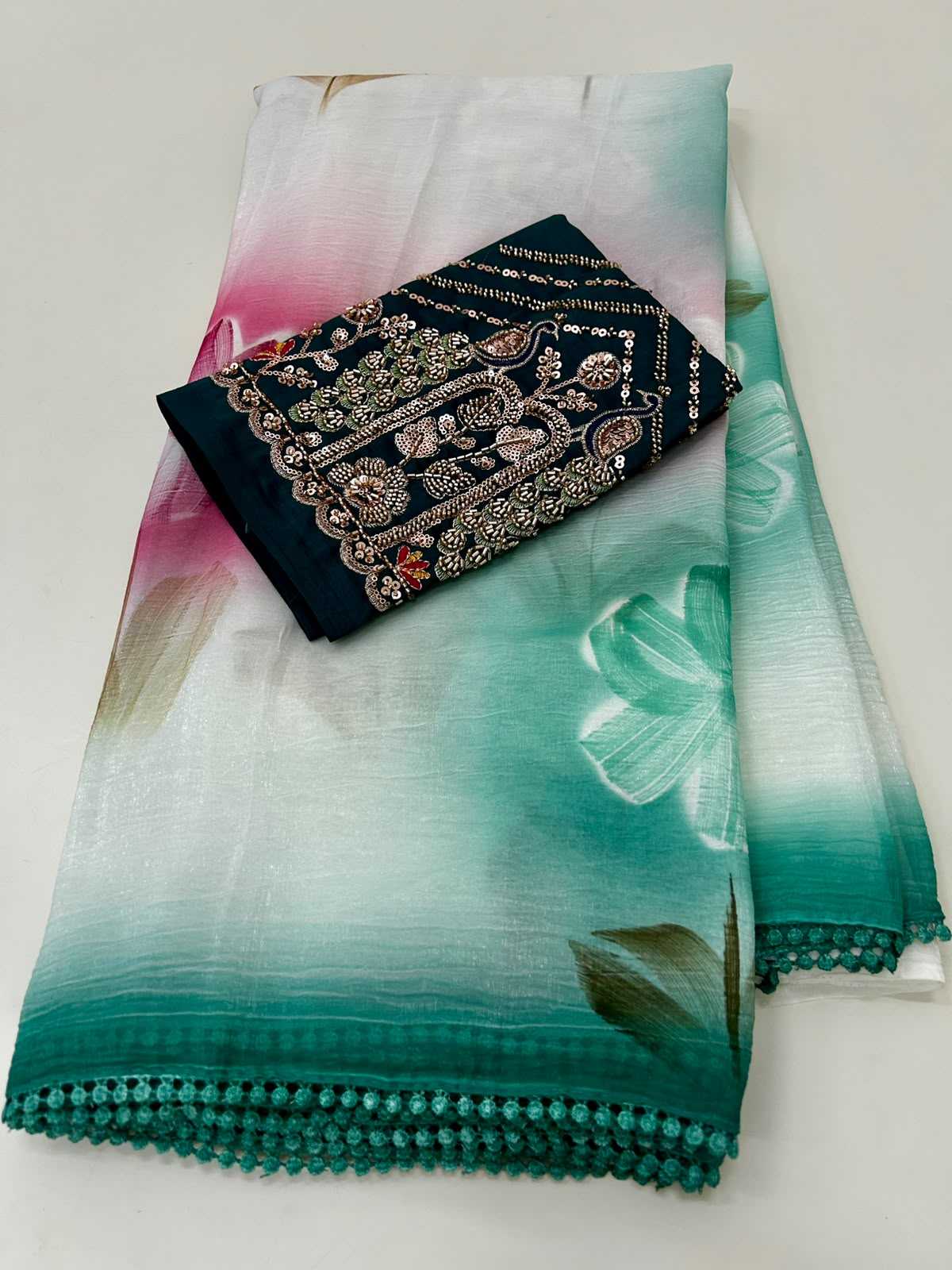 Crunchi Designer Saree