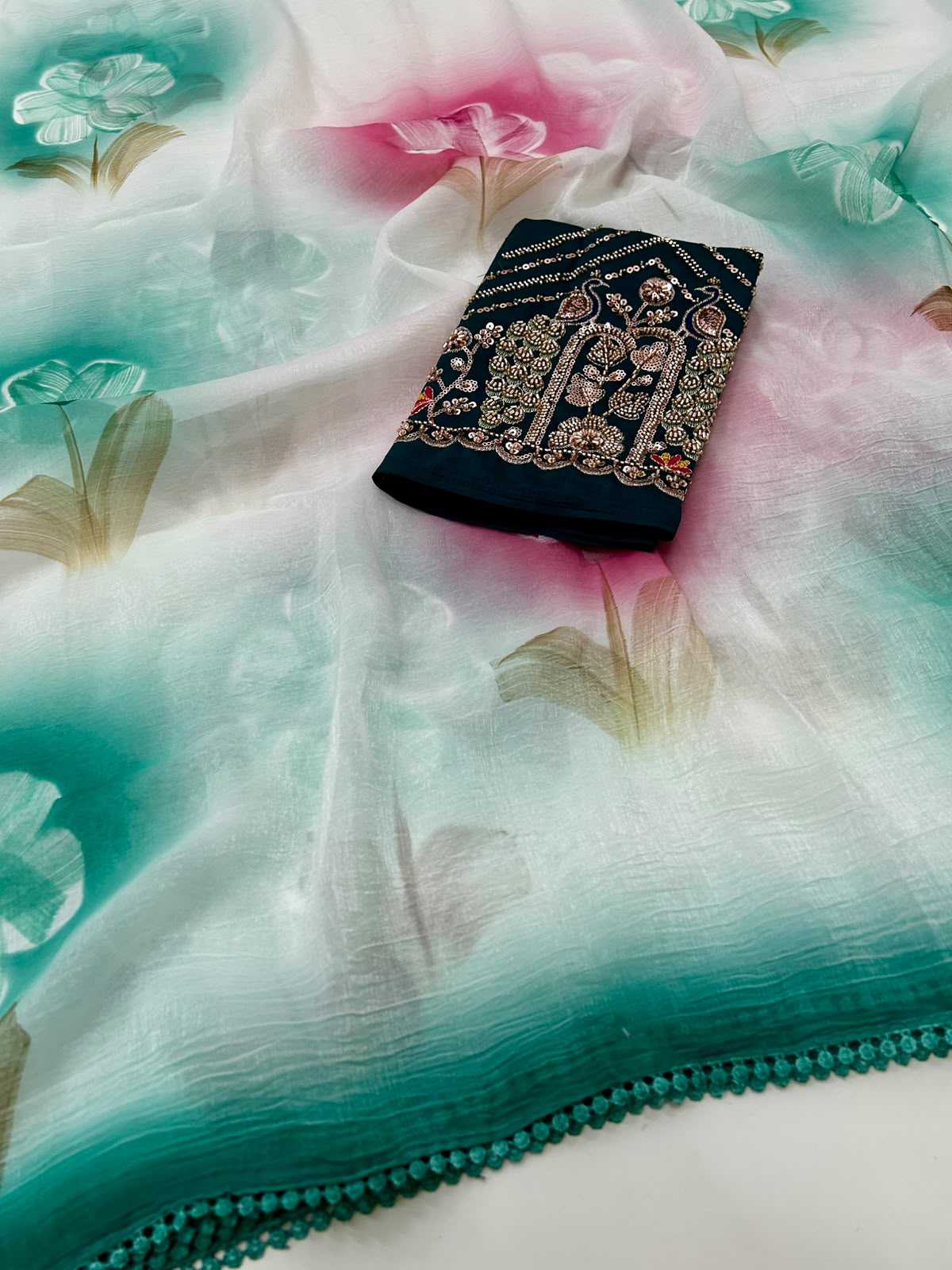 Crunchi Designer Saree
