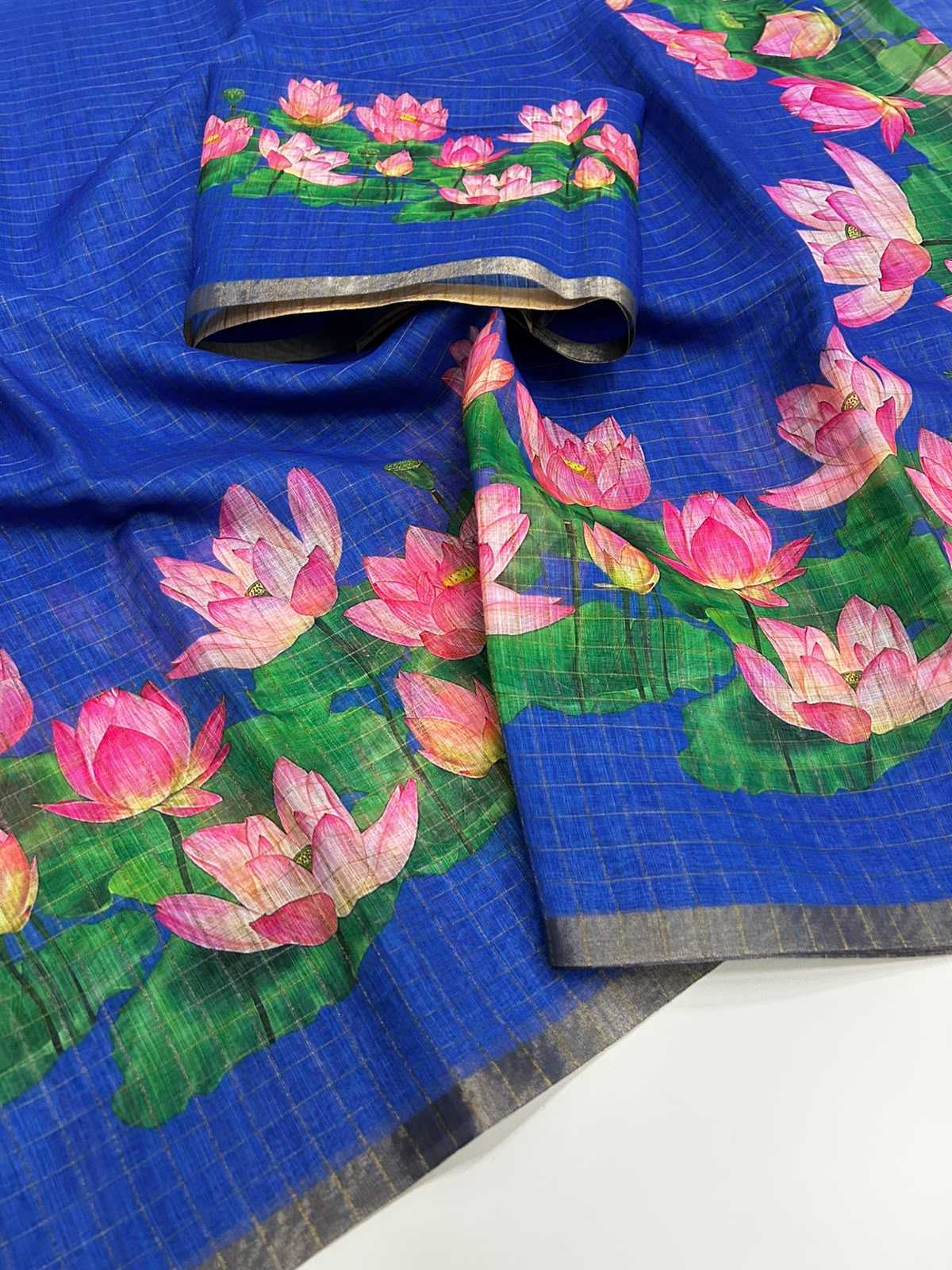 Kota Checks Designer Saree