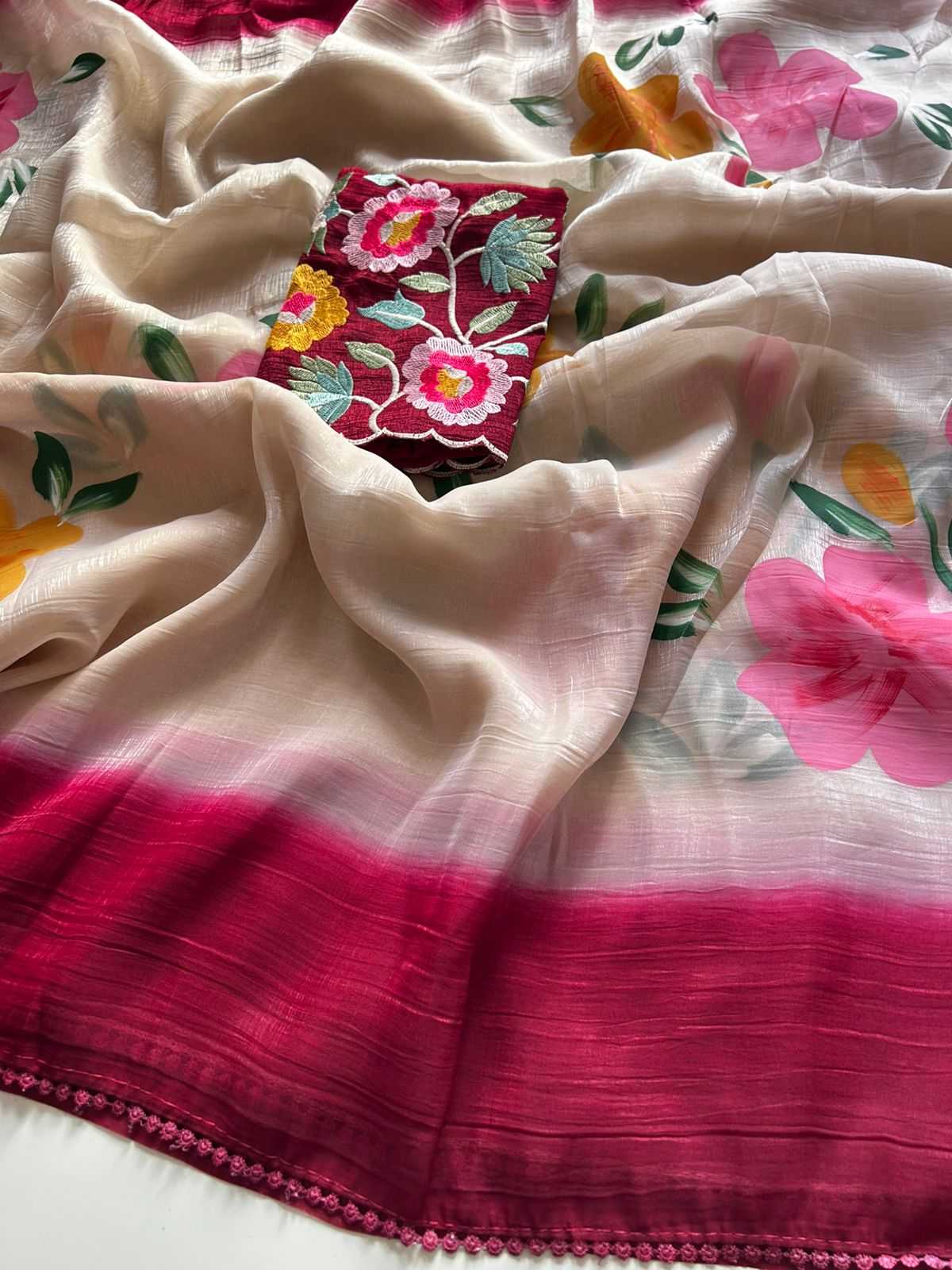 Crunchi Designer Saree