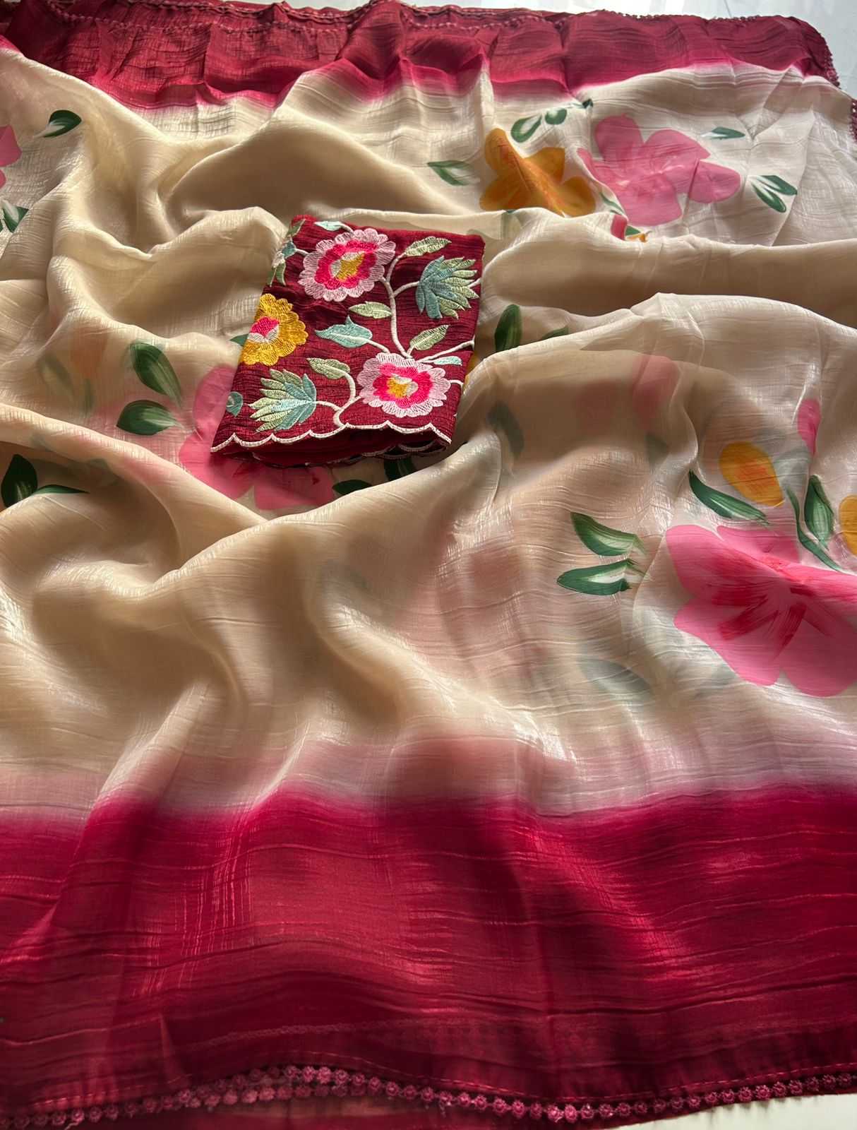 Crunchi Designer Saree