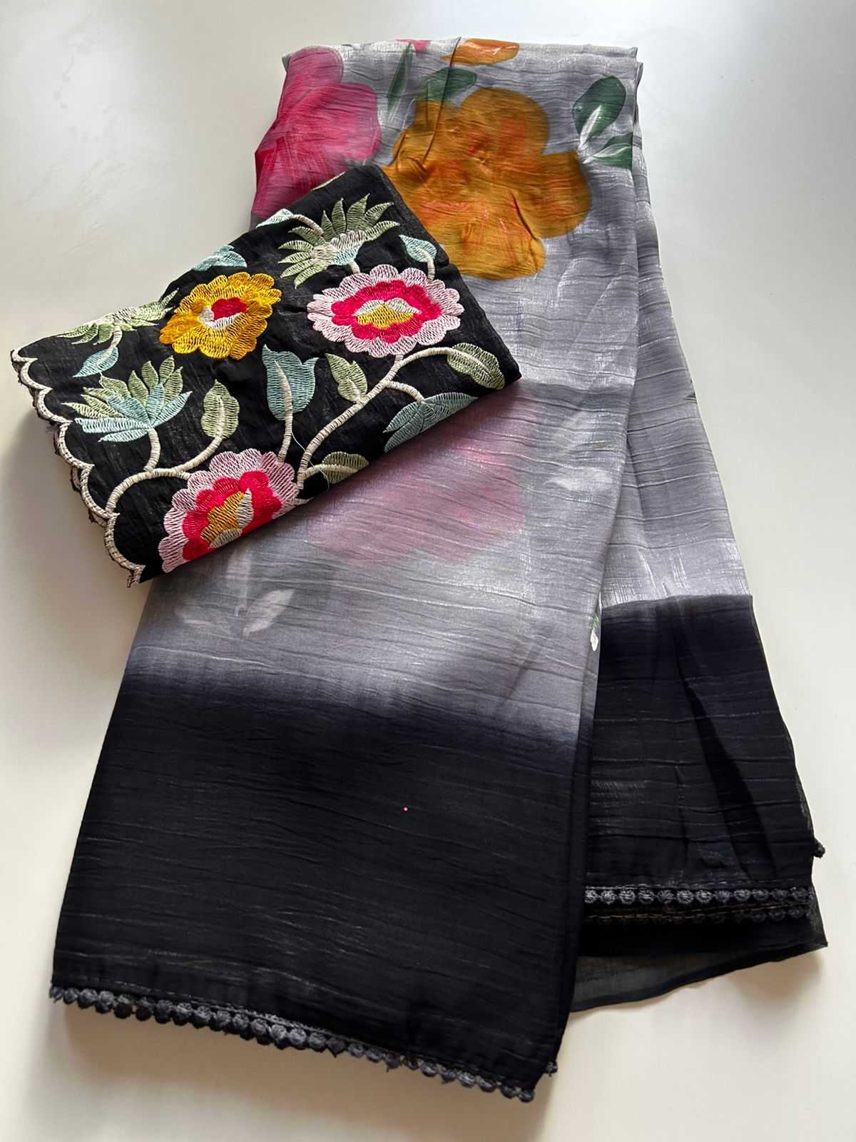 Crunchi Designer Saree