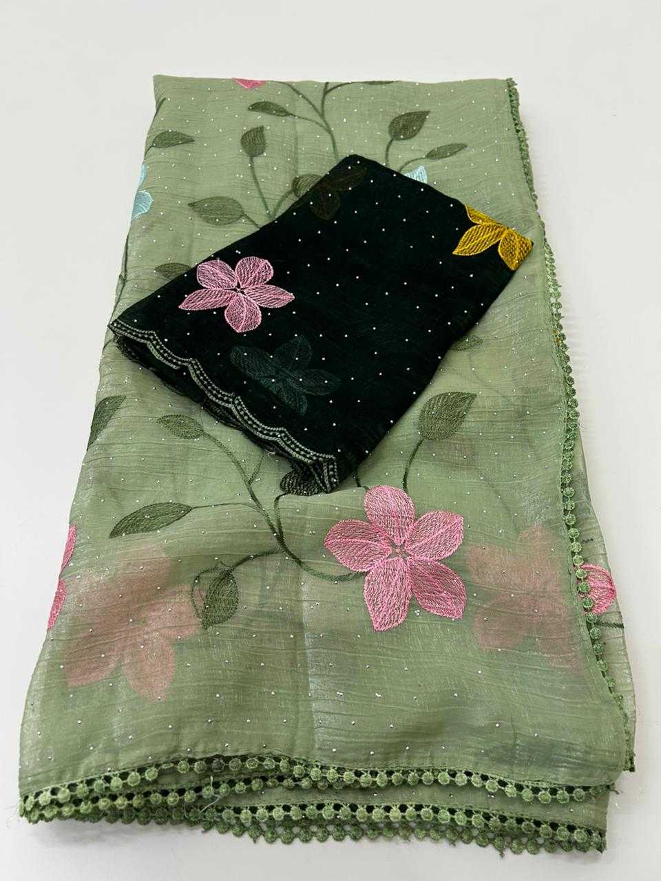 Crunchi Designer Saree