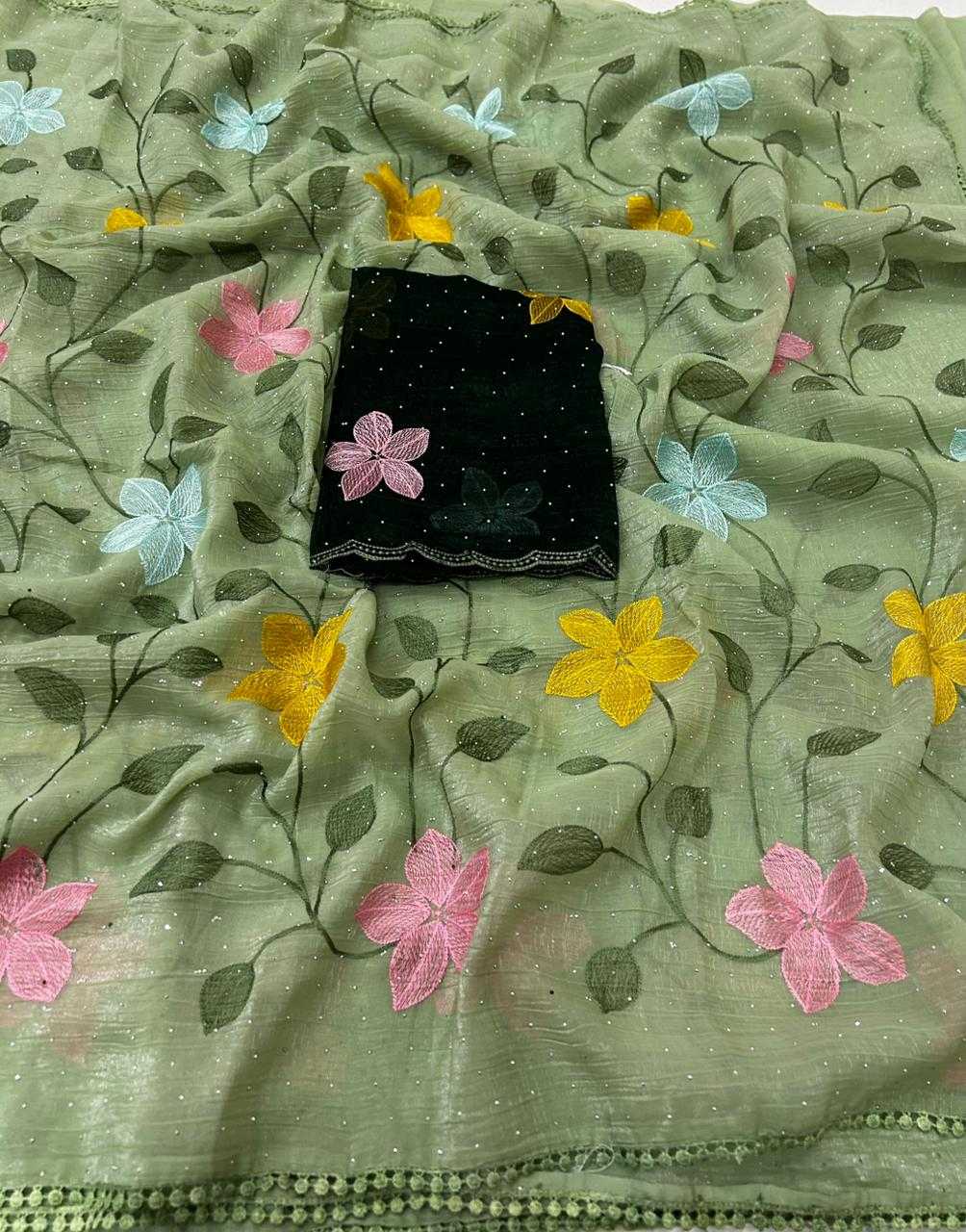 Crunchi Designer Saree