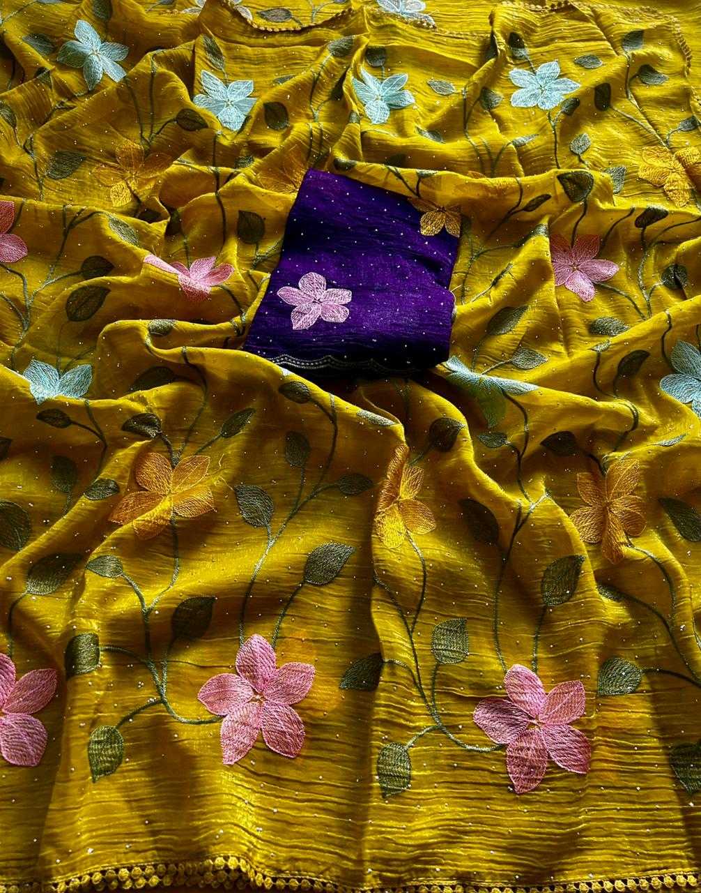 Crunchi Designer Saree