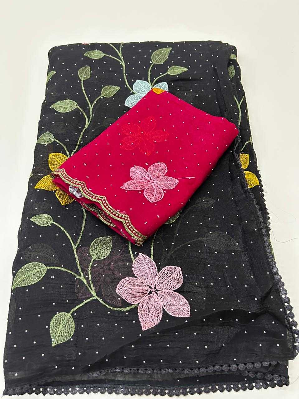 Crunchi Designer Saree