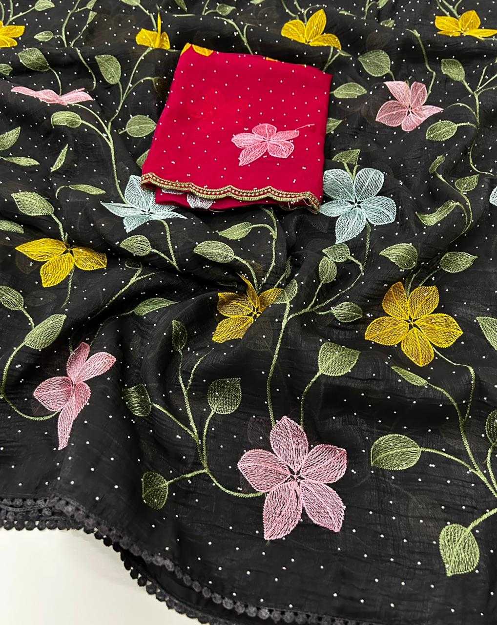 Crunchi Designer Saree