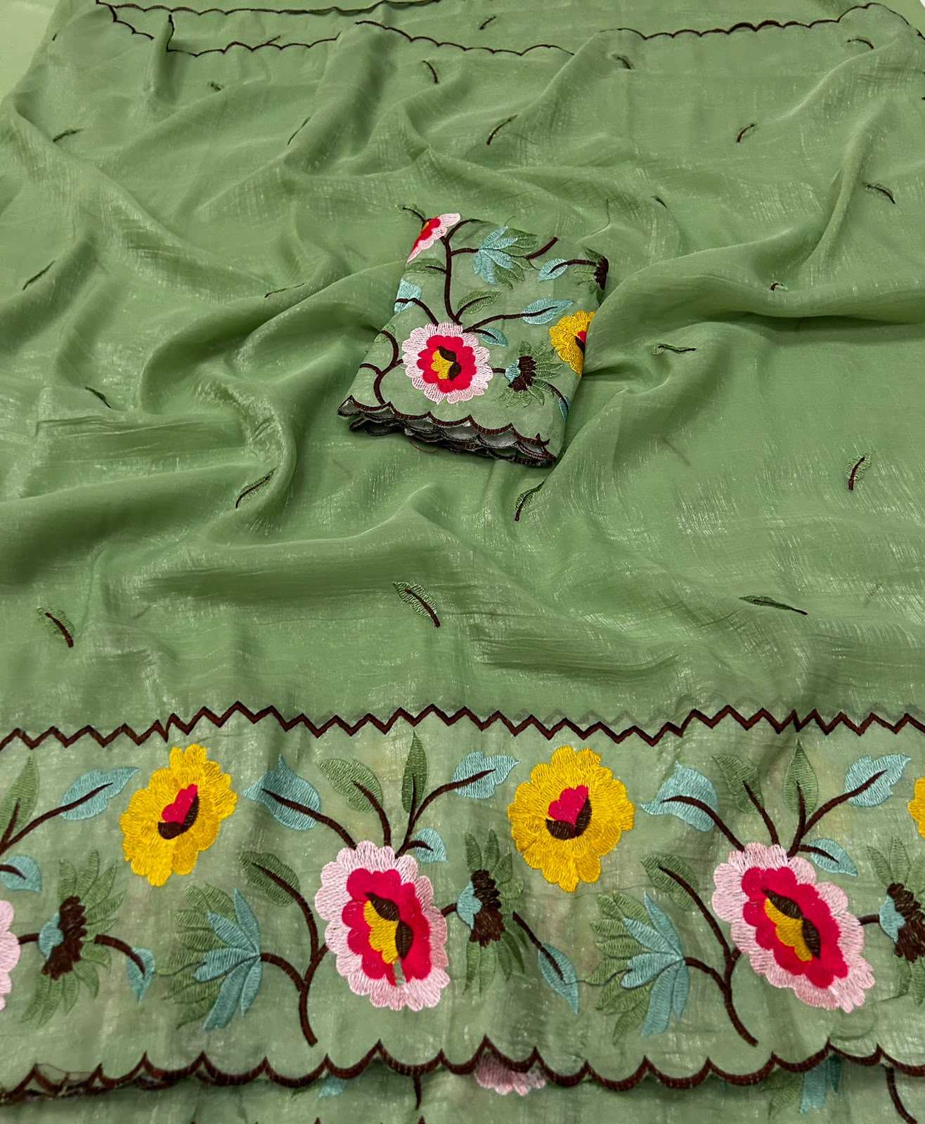 Rangoli Silk Soft Saree