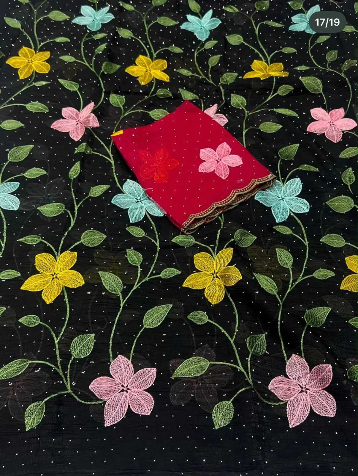 Crunchi Designer Saree