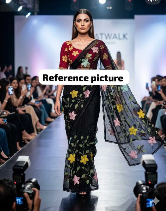 Crunchi Designer Saree