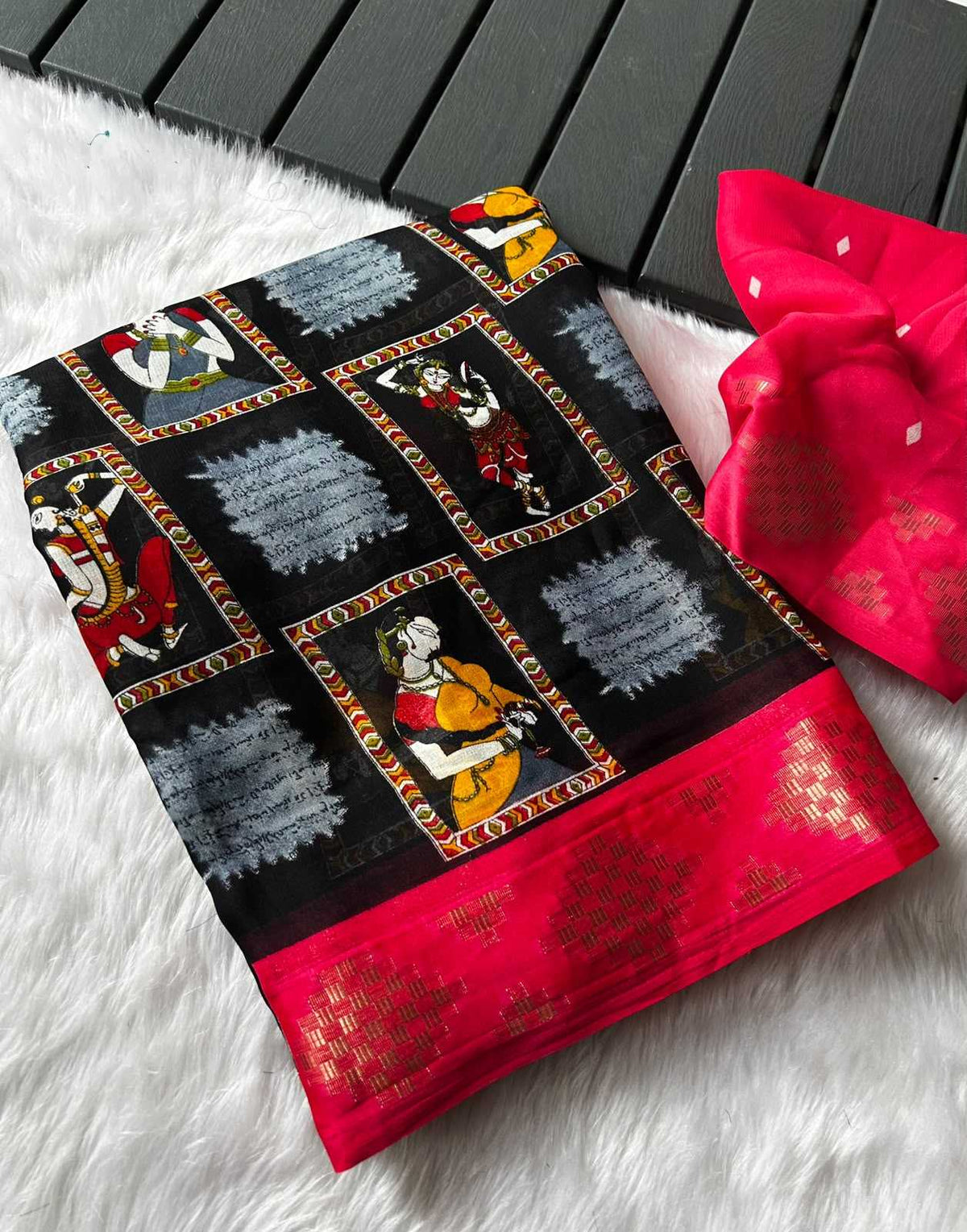 Viscose Designer Saree