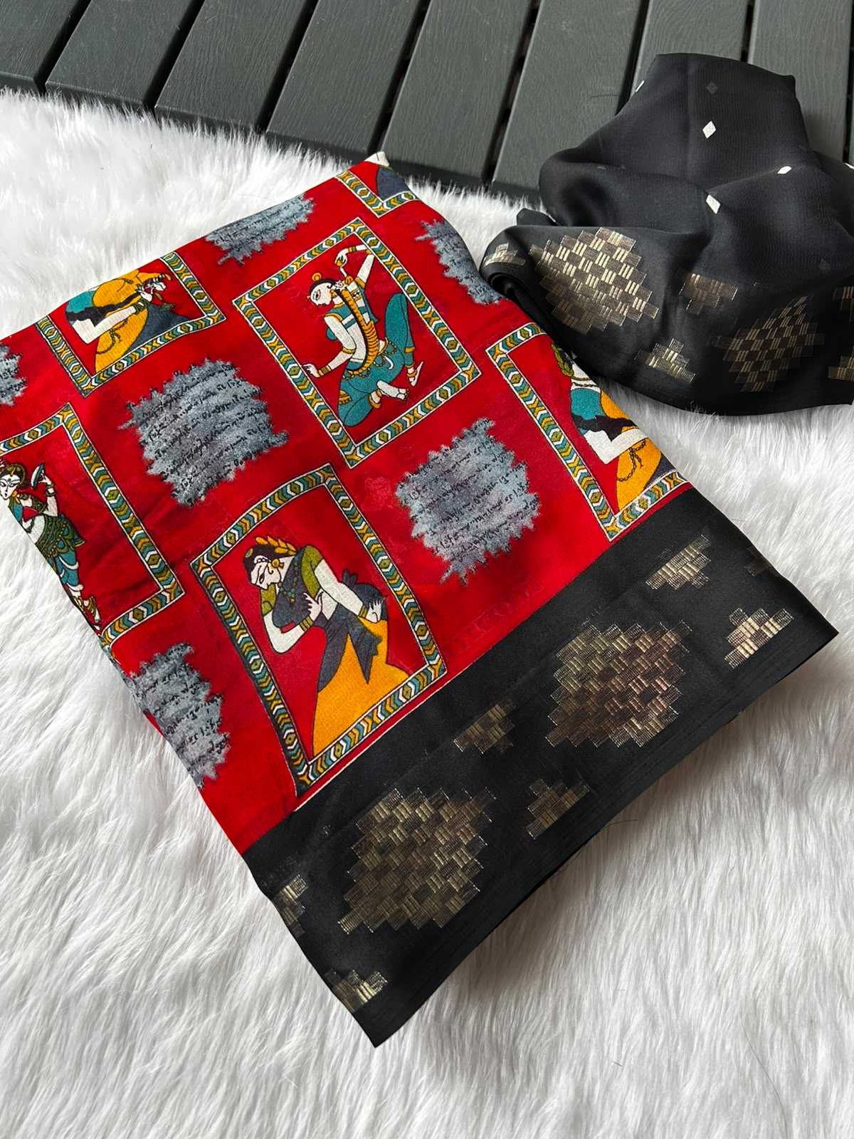 Viscose Designer Saree