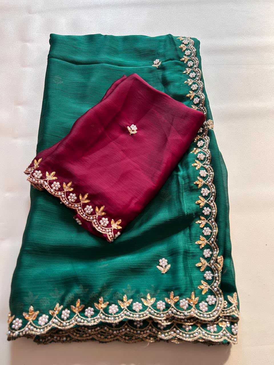 Crush Silk Traditional Saree