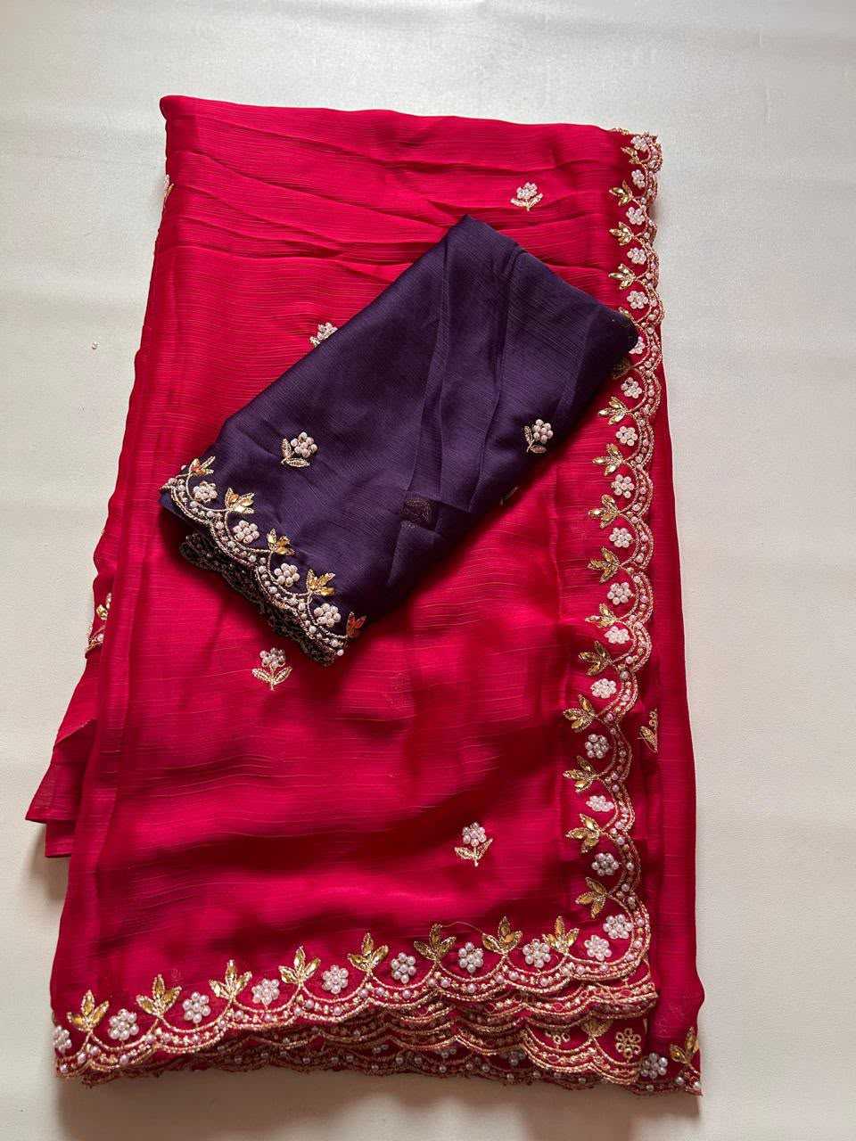 Crush Silk Traditional Saree
