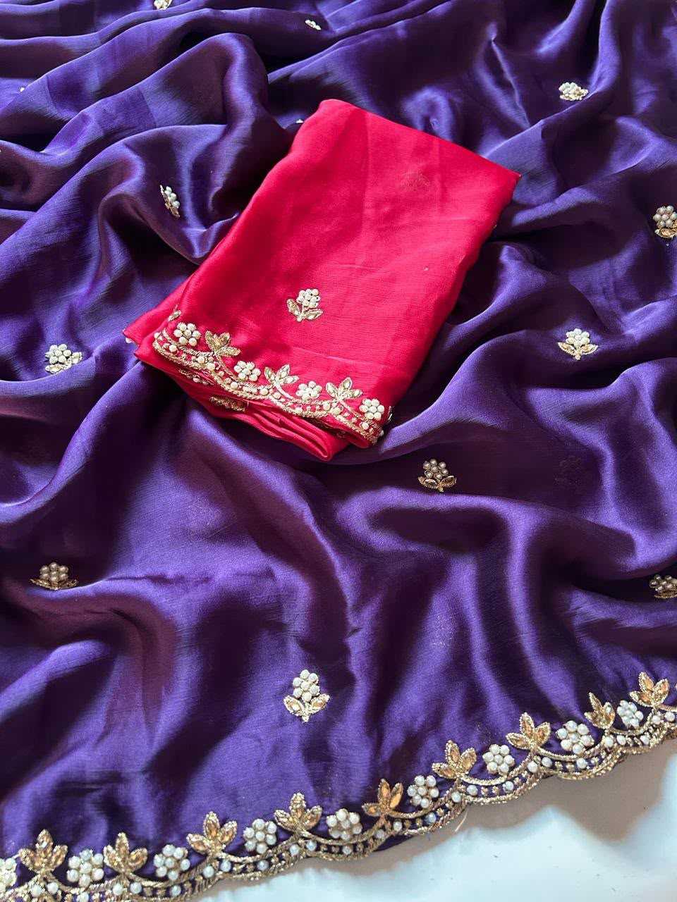 Crush Silk Traditional Saree