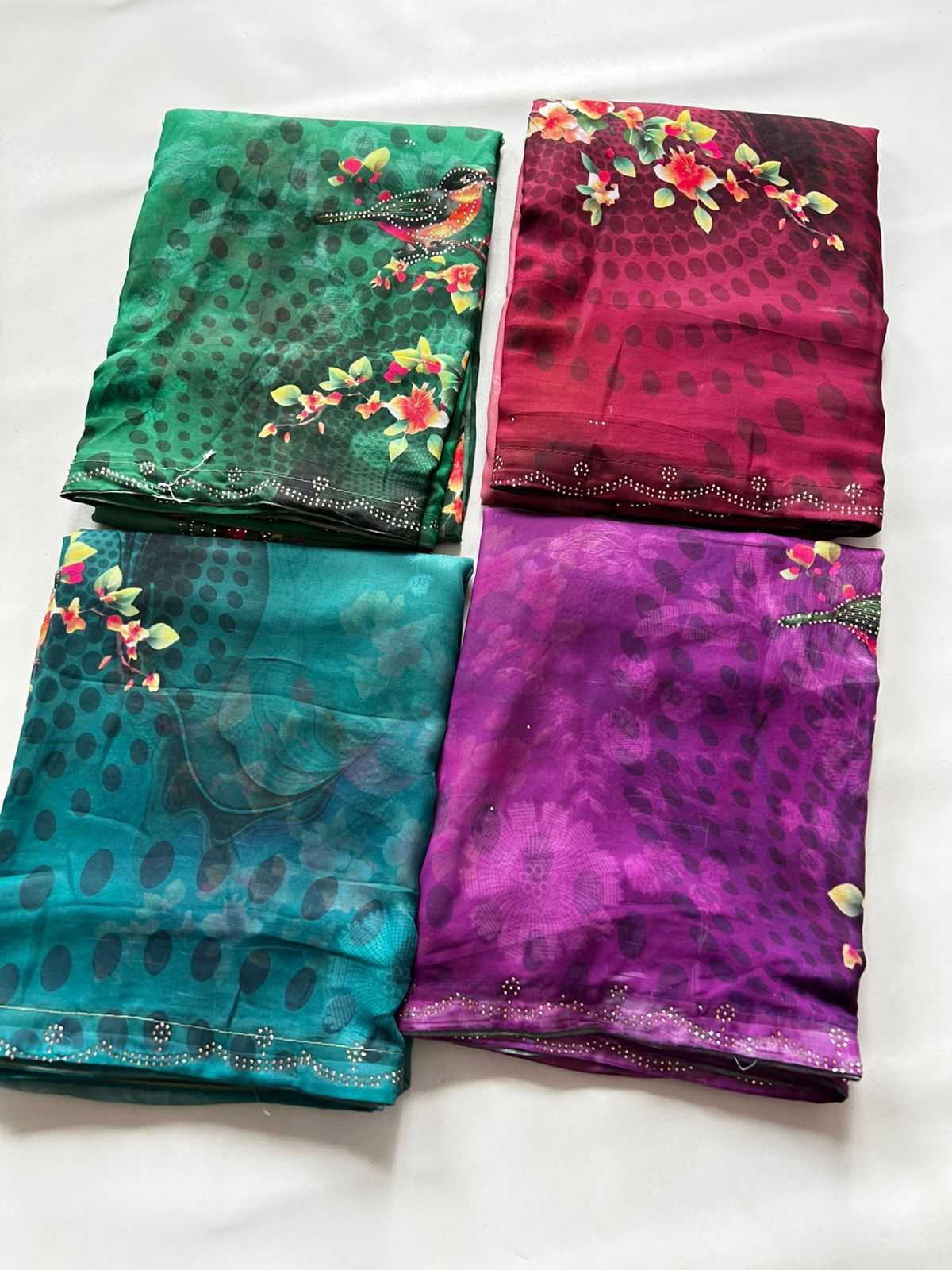 Anagha Georgette Printed Saree