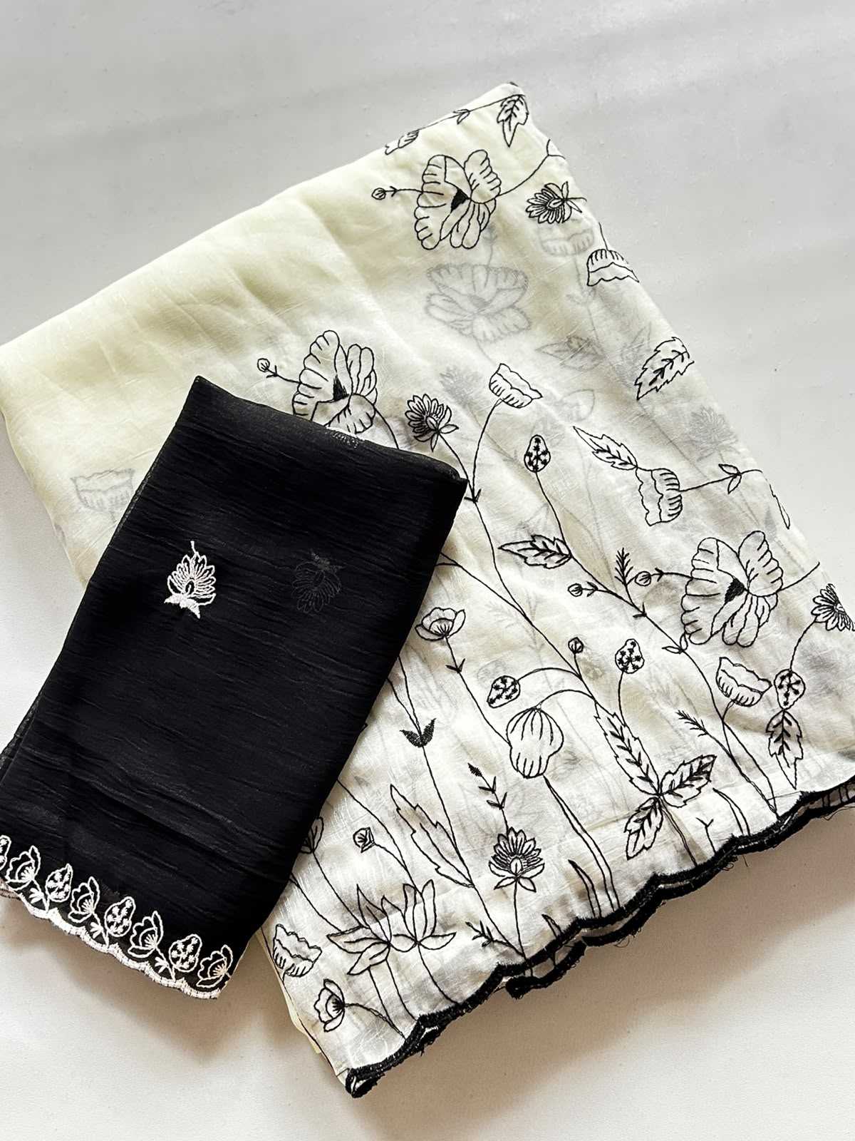 Satin Designer Saree