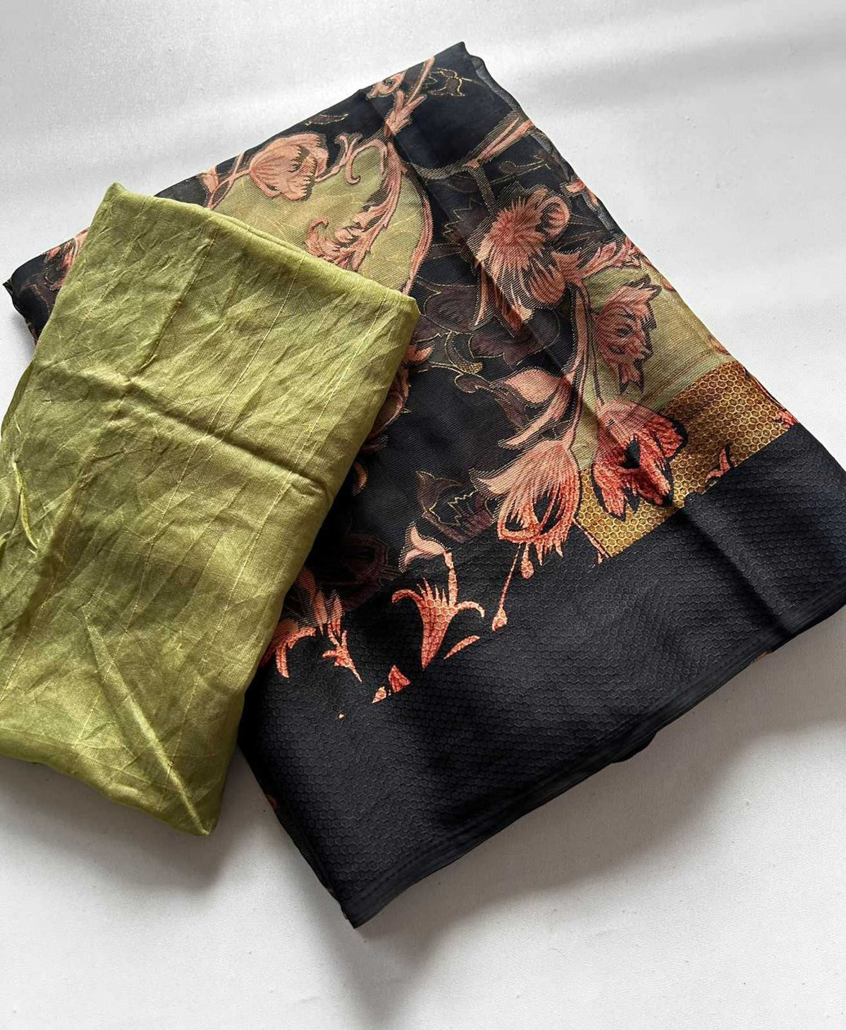Anuradha Chiffon Sequence Saree