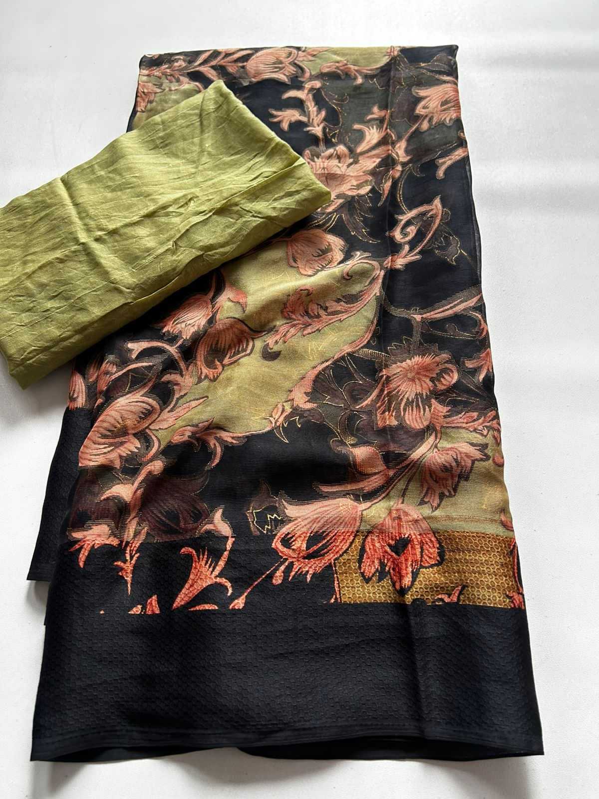 Anuradha Chiffon Sequence Saree