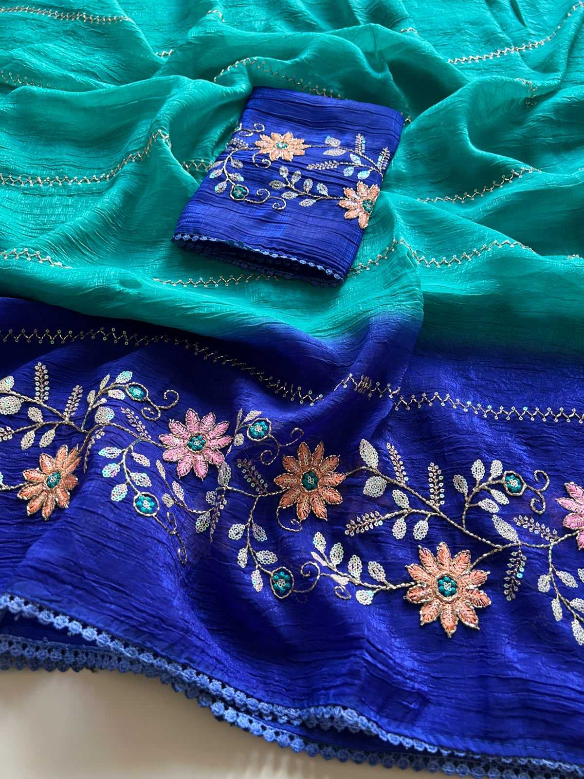 Crunchi Designer Saree