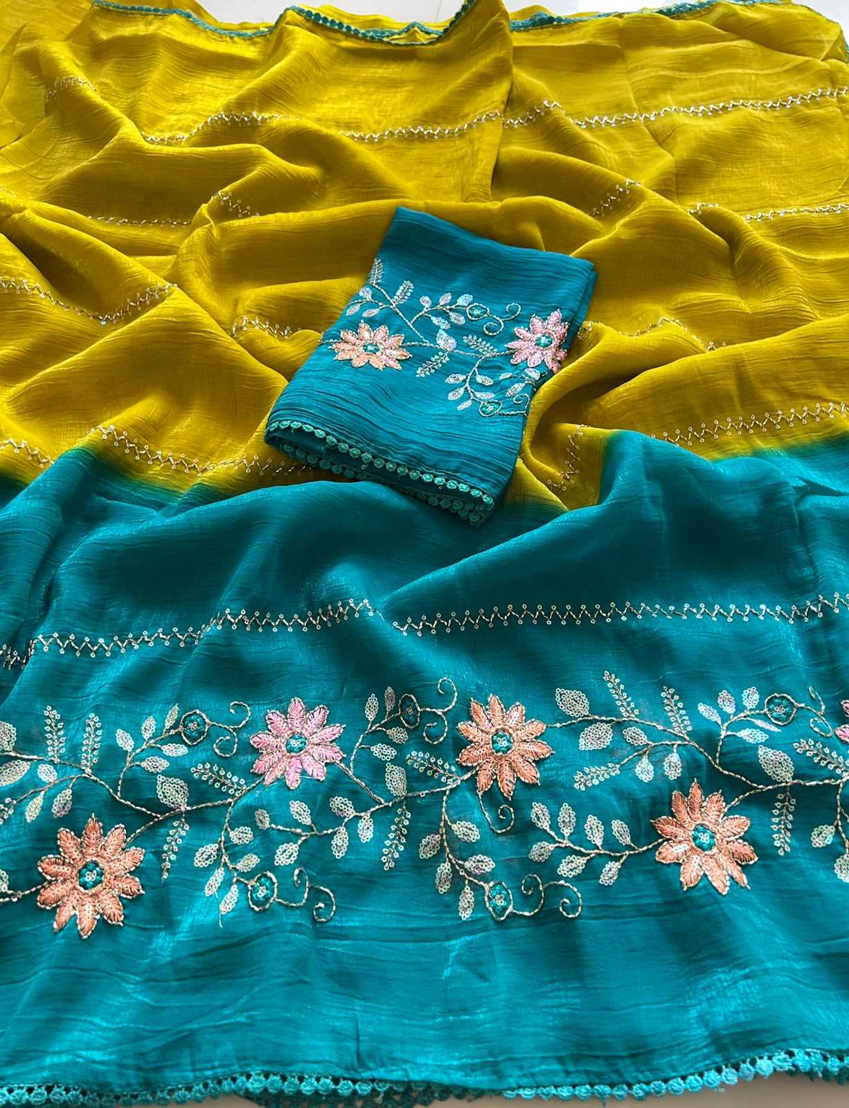 Crunchi Designer Saree