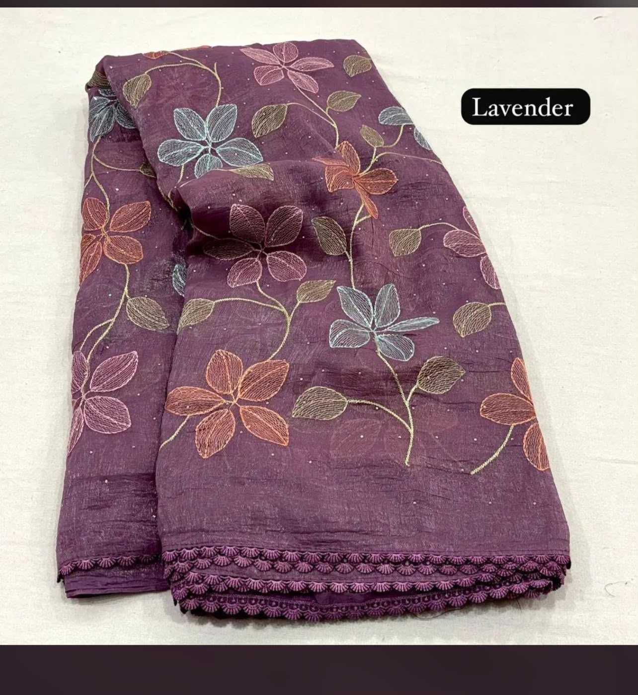 Crunchi Designer Saree