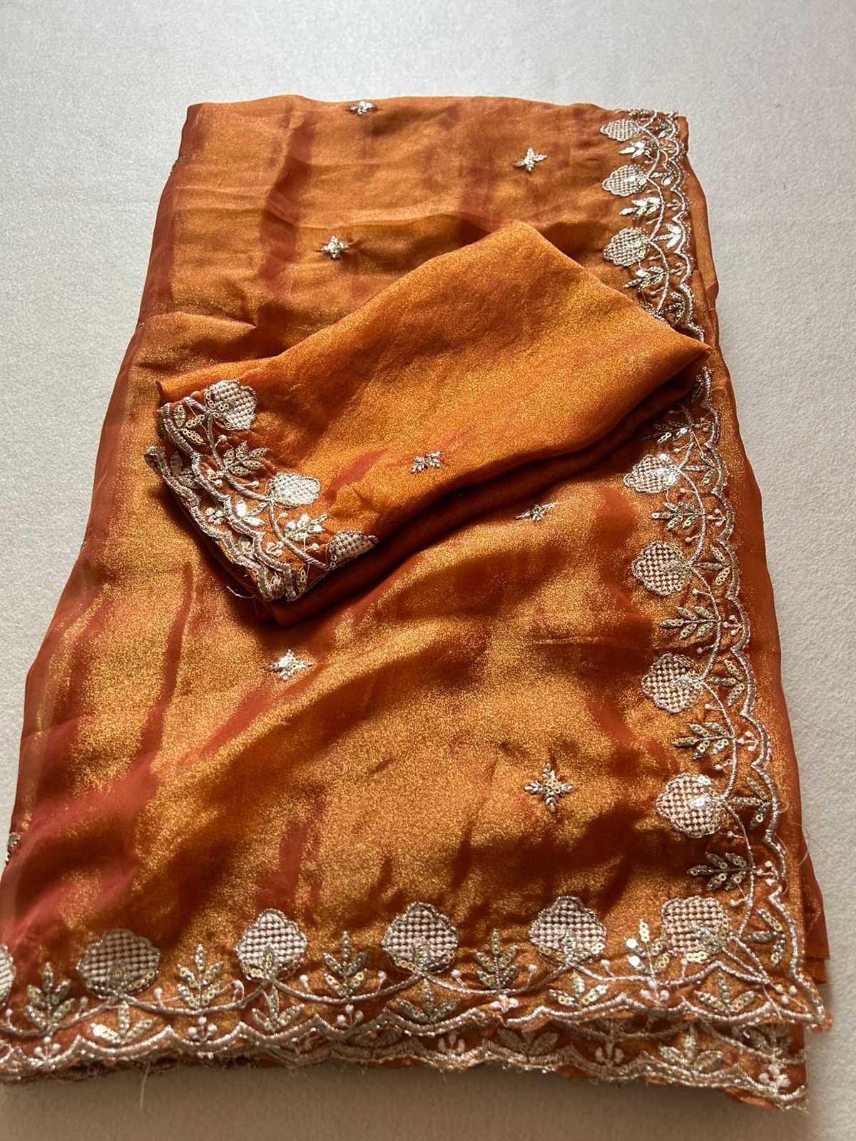 Tissue Silk Party Wear Saree