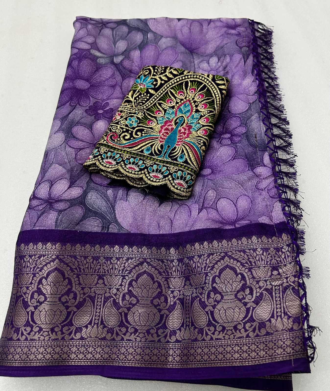 Chiffon Printed Saree