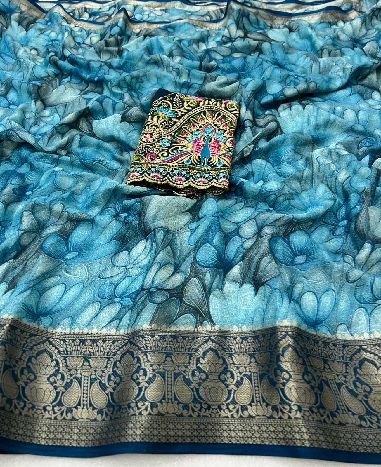 Chiffon Printed Saree