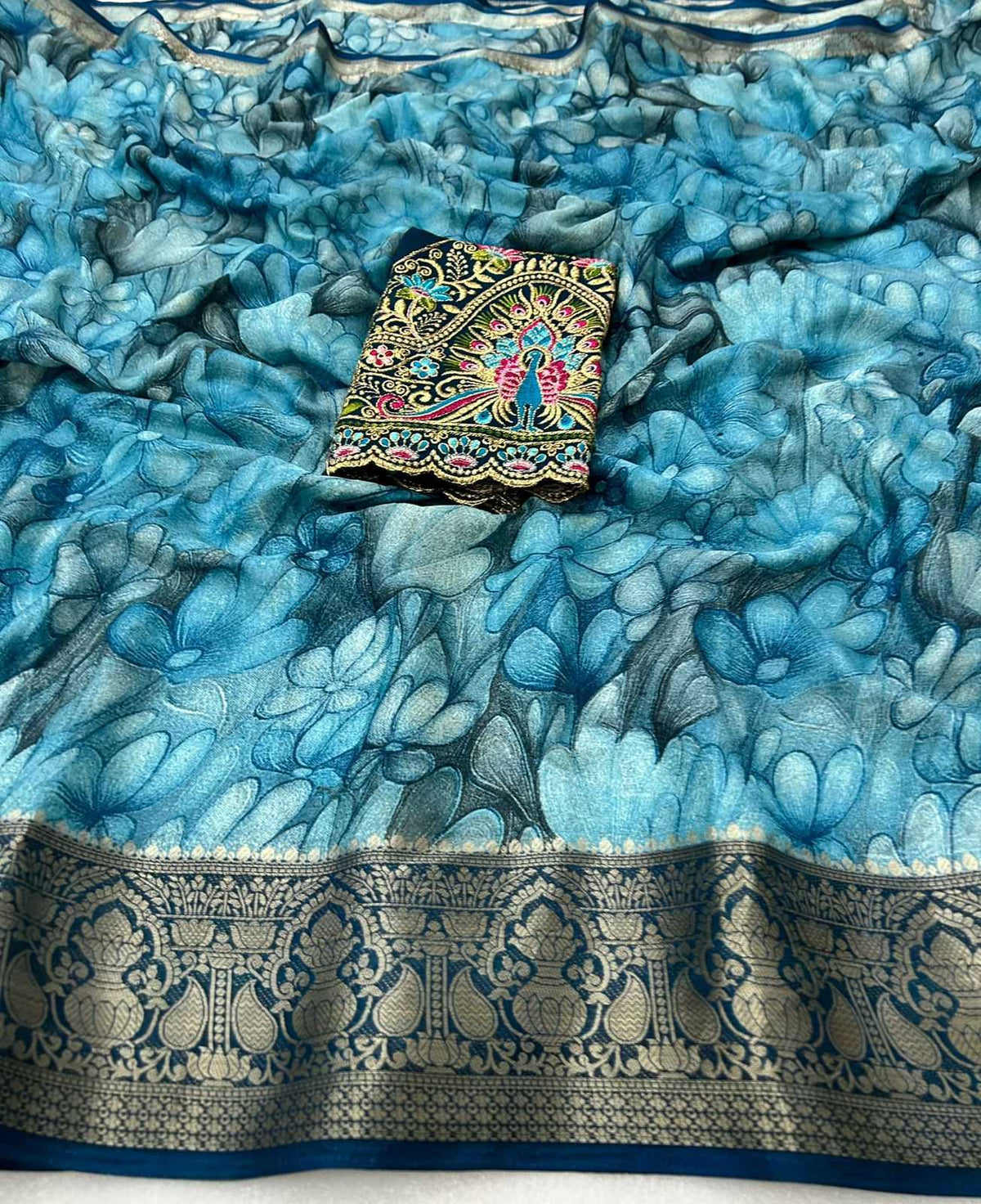 Chiffon Printed Saree