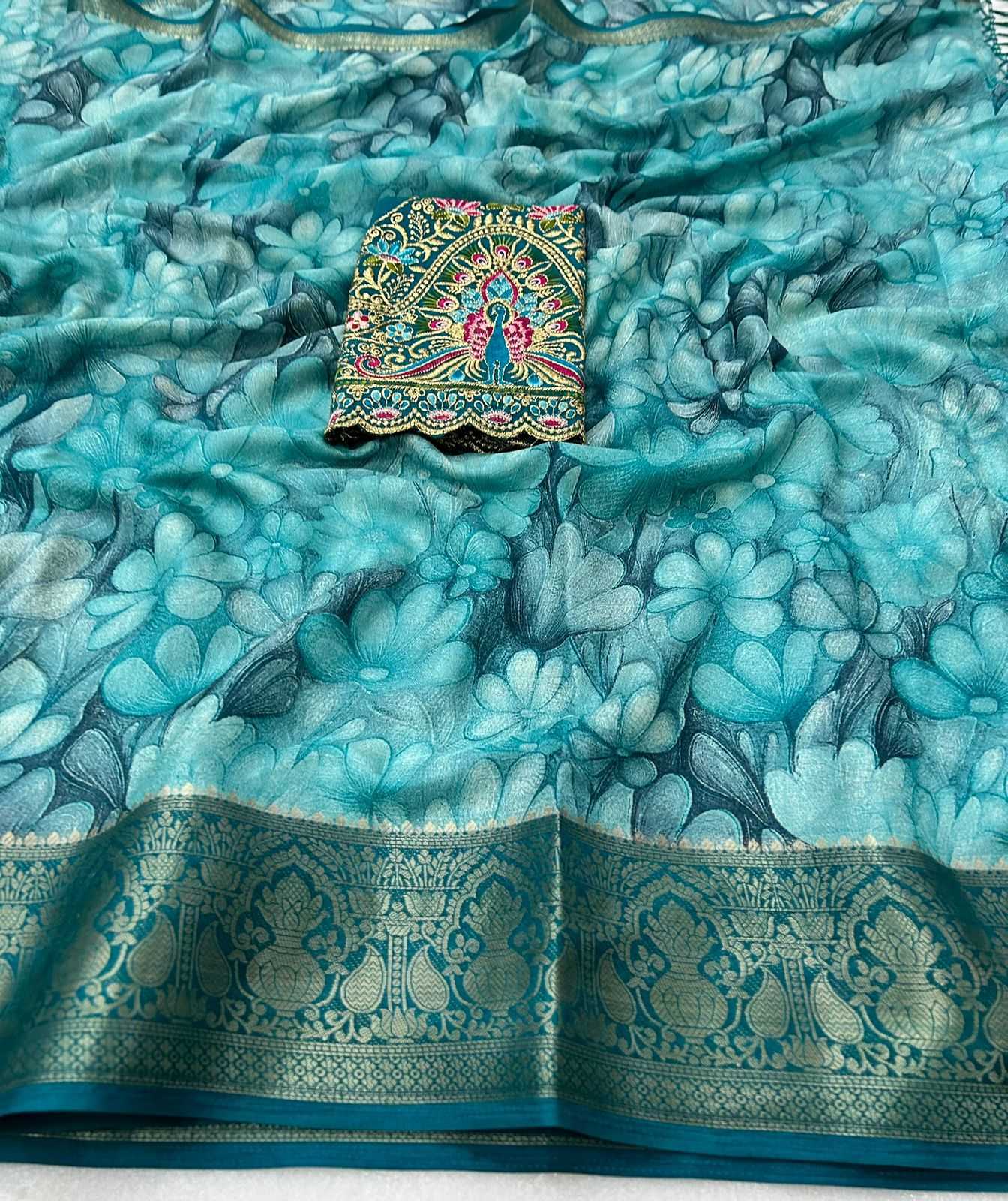 Chiffon Printed Saree