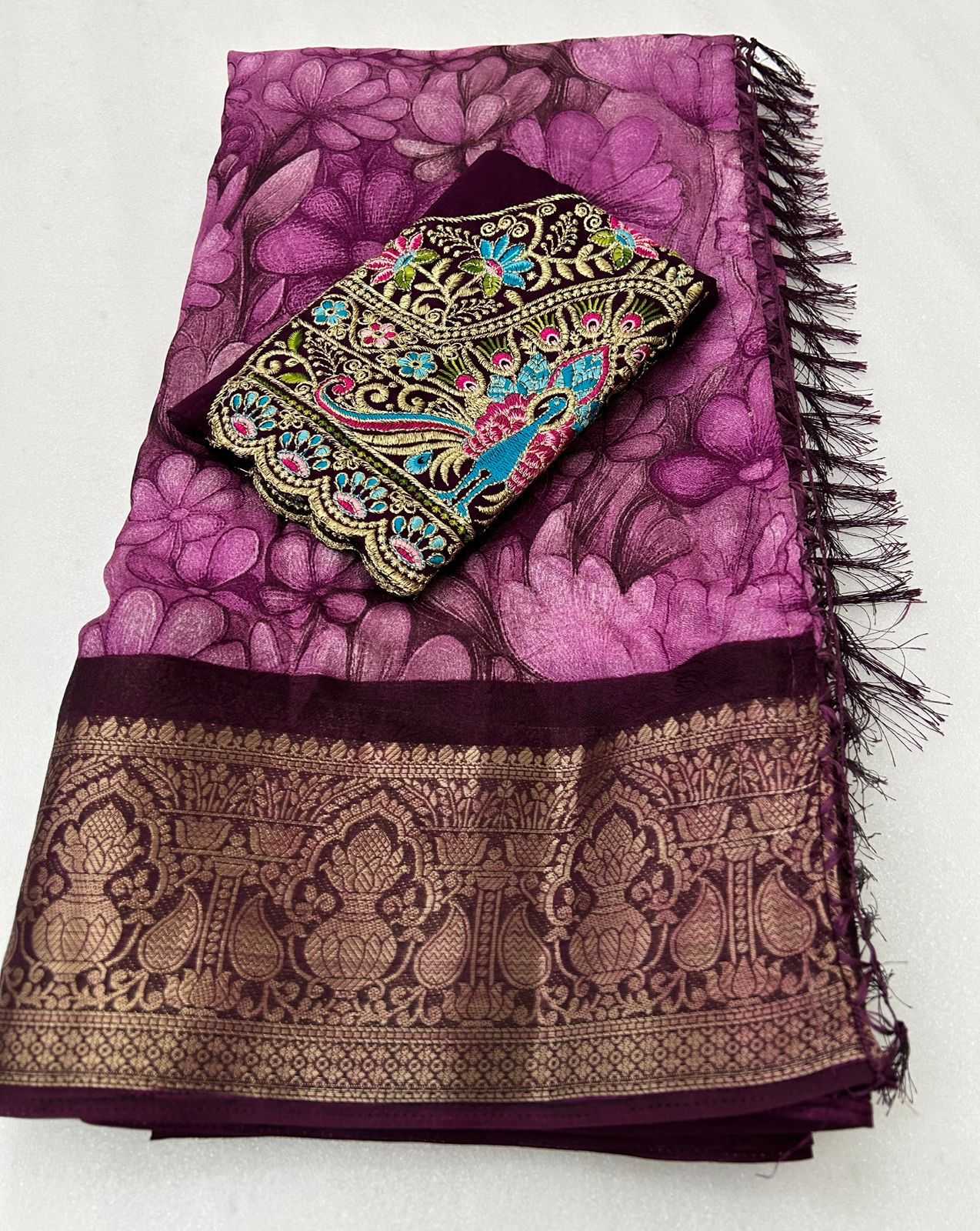 Chiffon Printed Saree