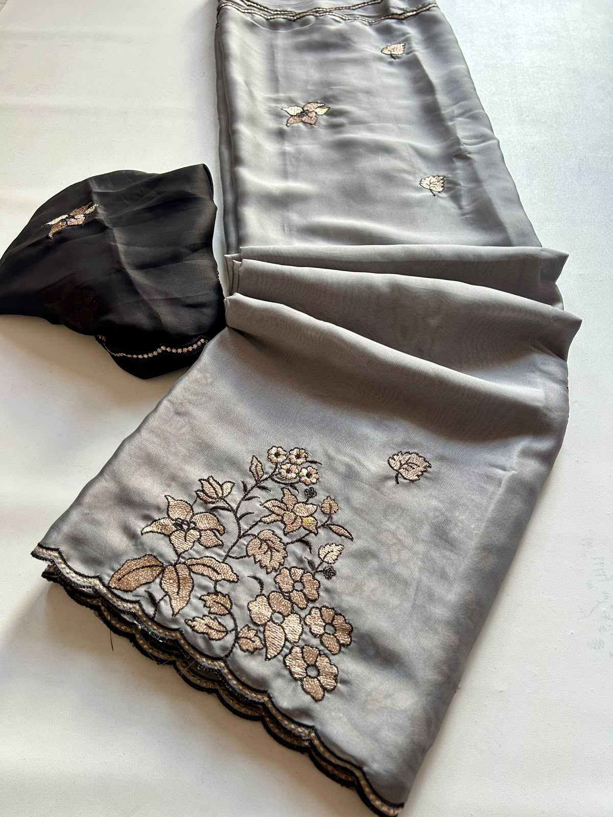 Soft Cursh Designer Saree