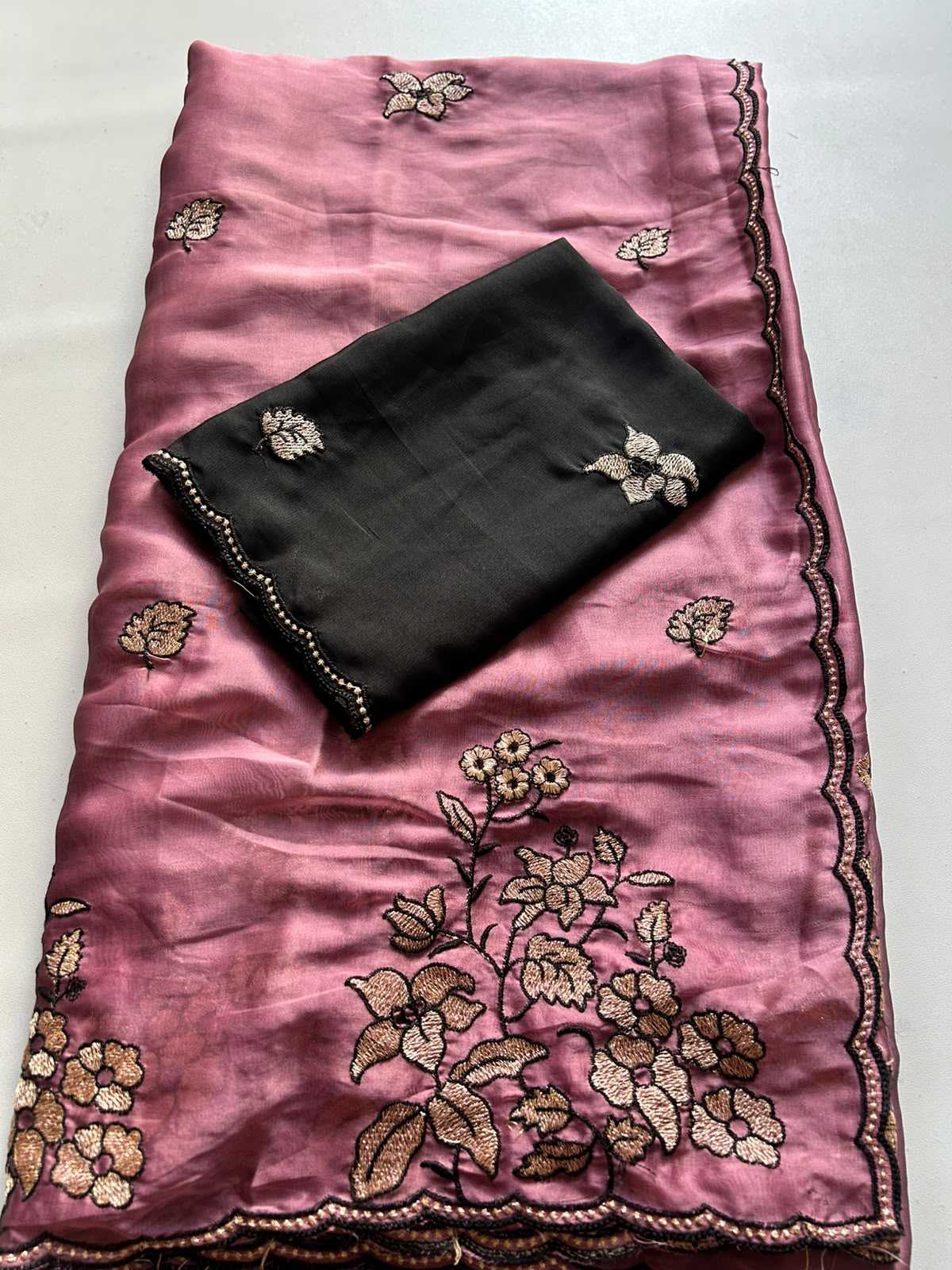 Soft Cursh Designer Saree