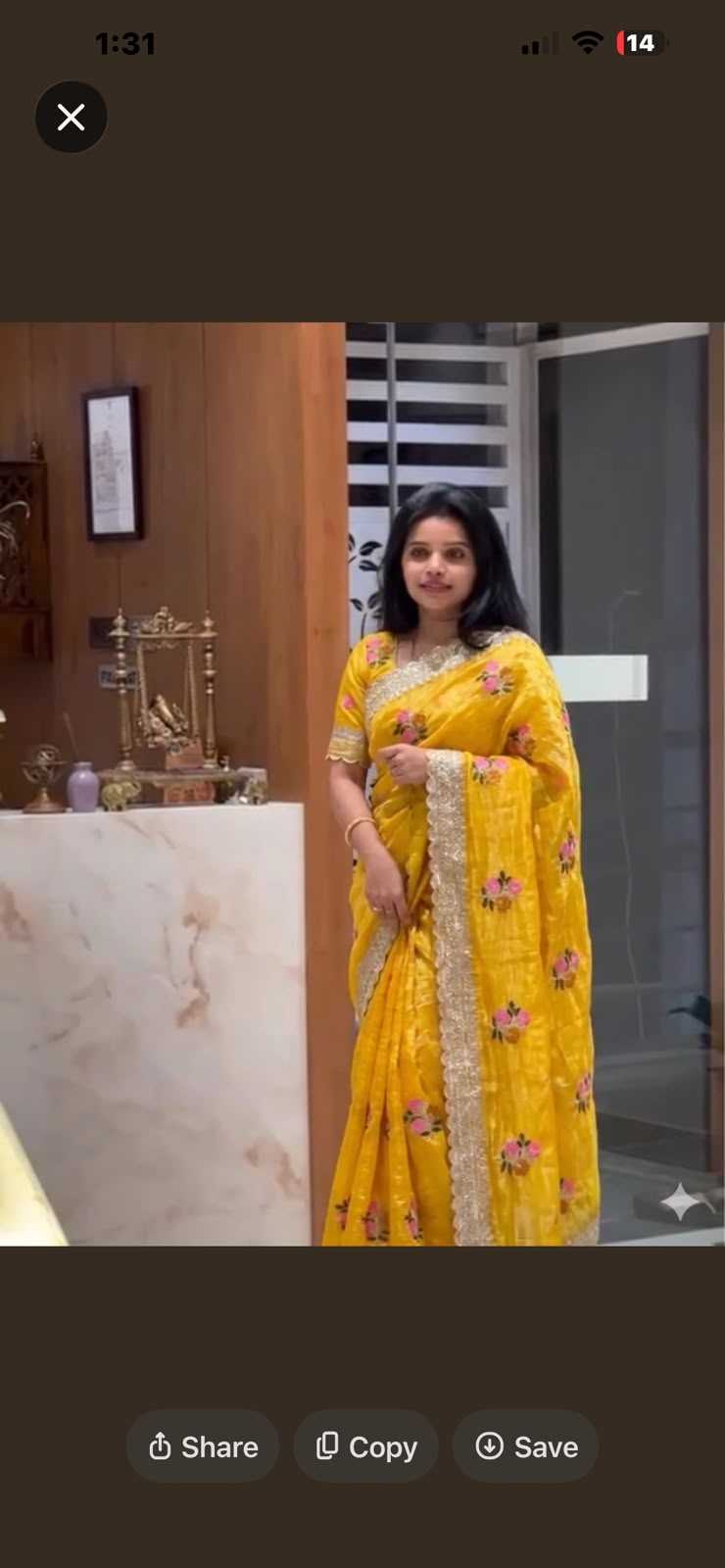 Satin Silk Traditional Saree