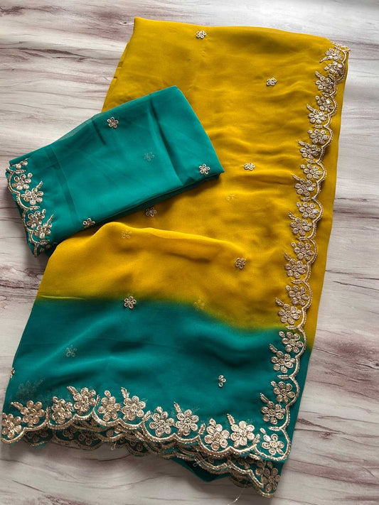 Georgette Saree