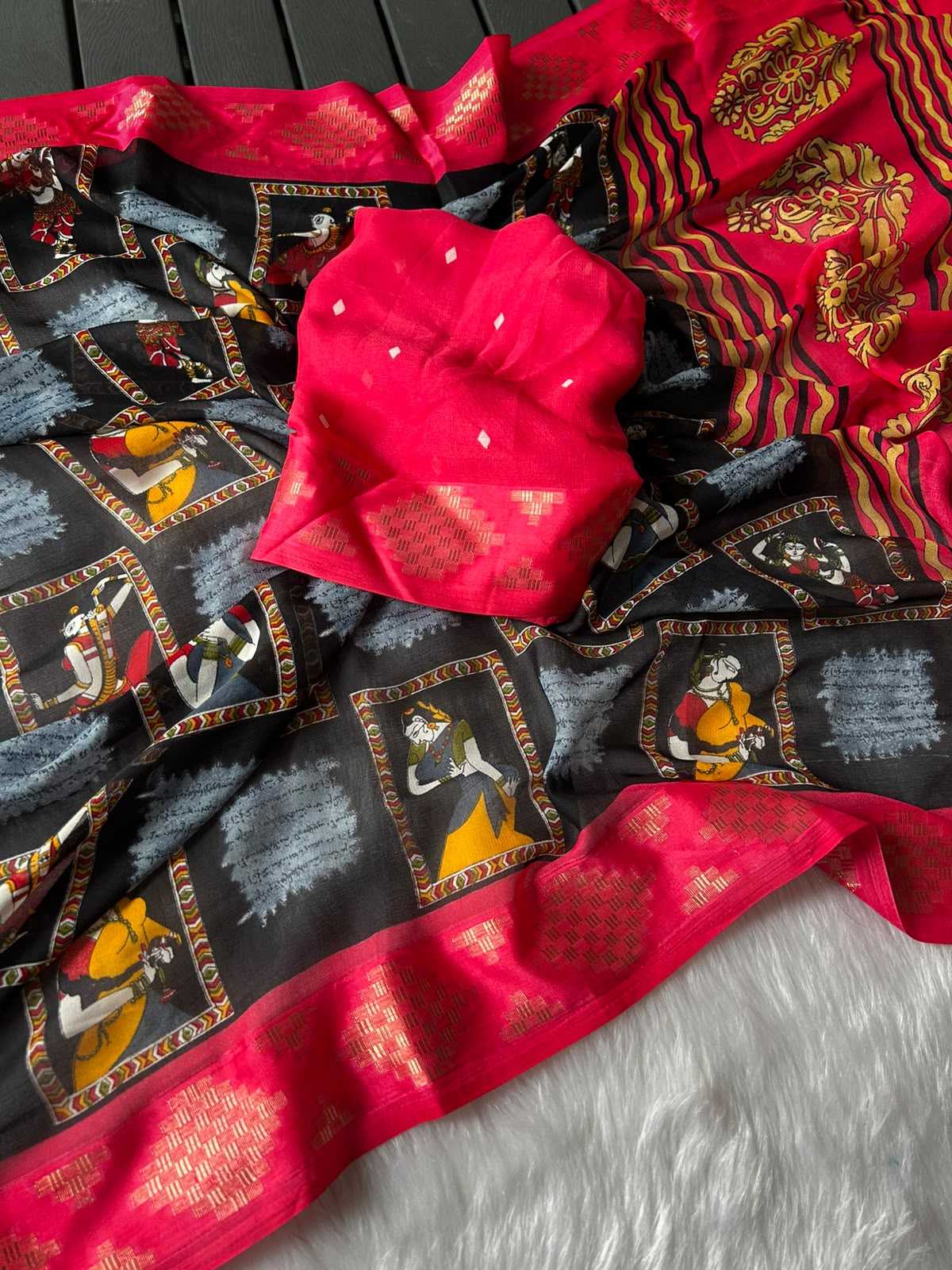 Viscose Designer Saree