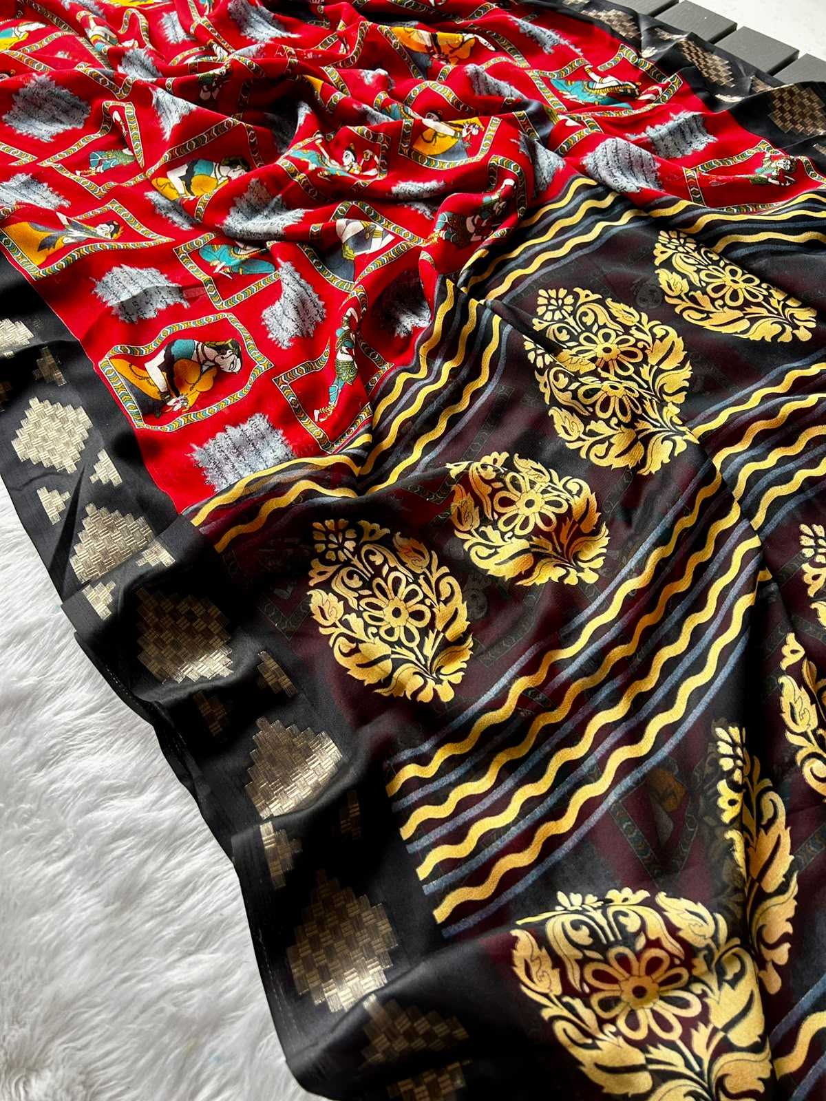 Viscose Designer Saree