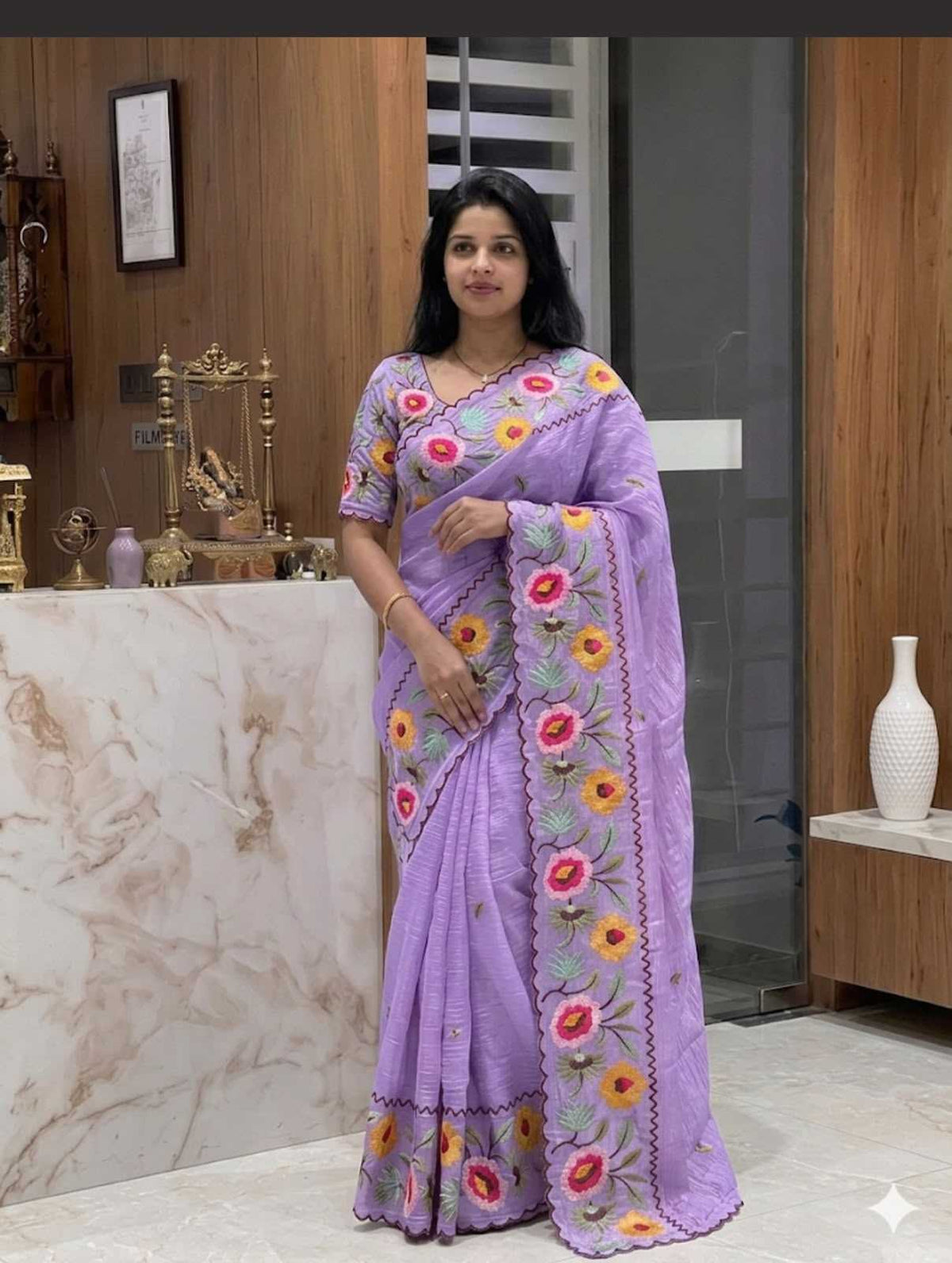 Tissue Designer Saree
