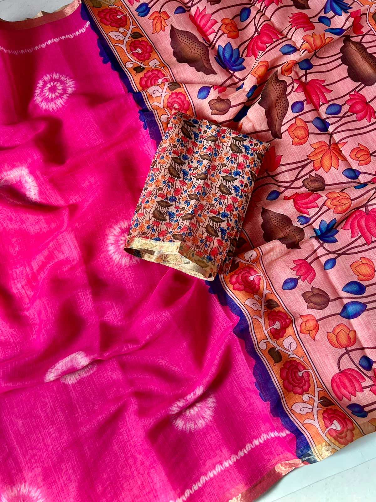 Cotton Printed Saree