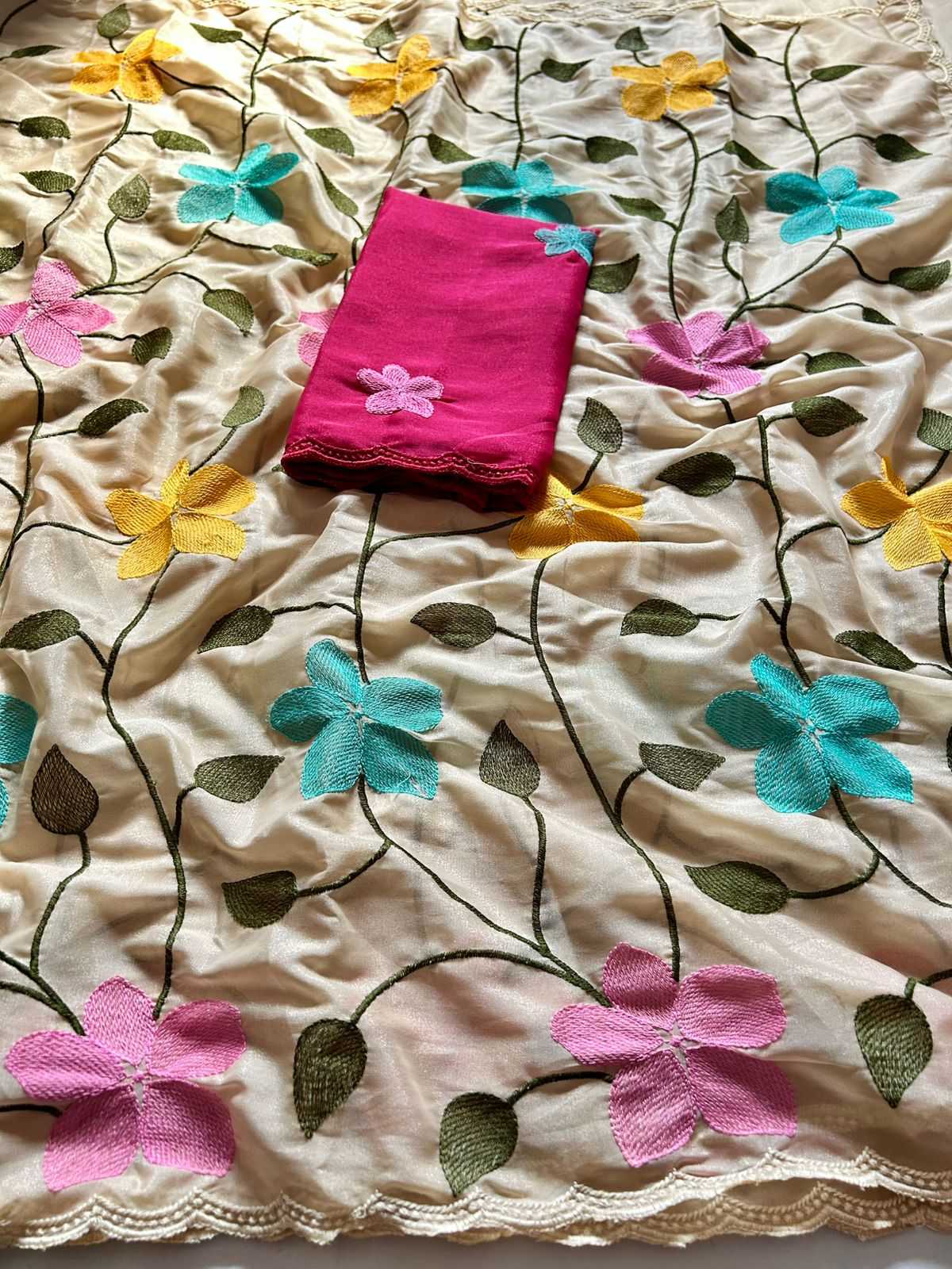 Chinon Designer Saree