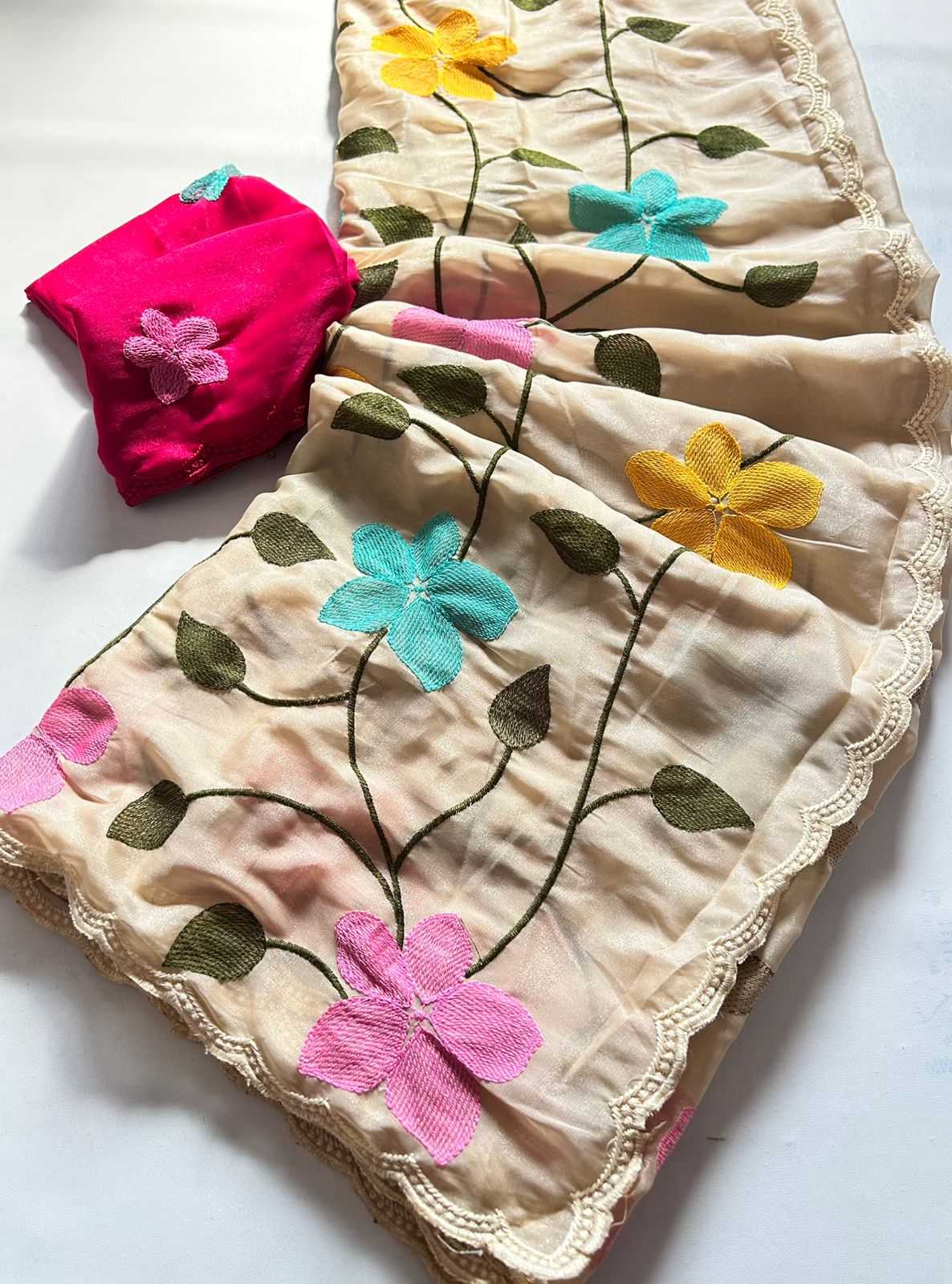 Chinon Designer Saree