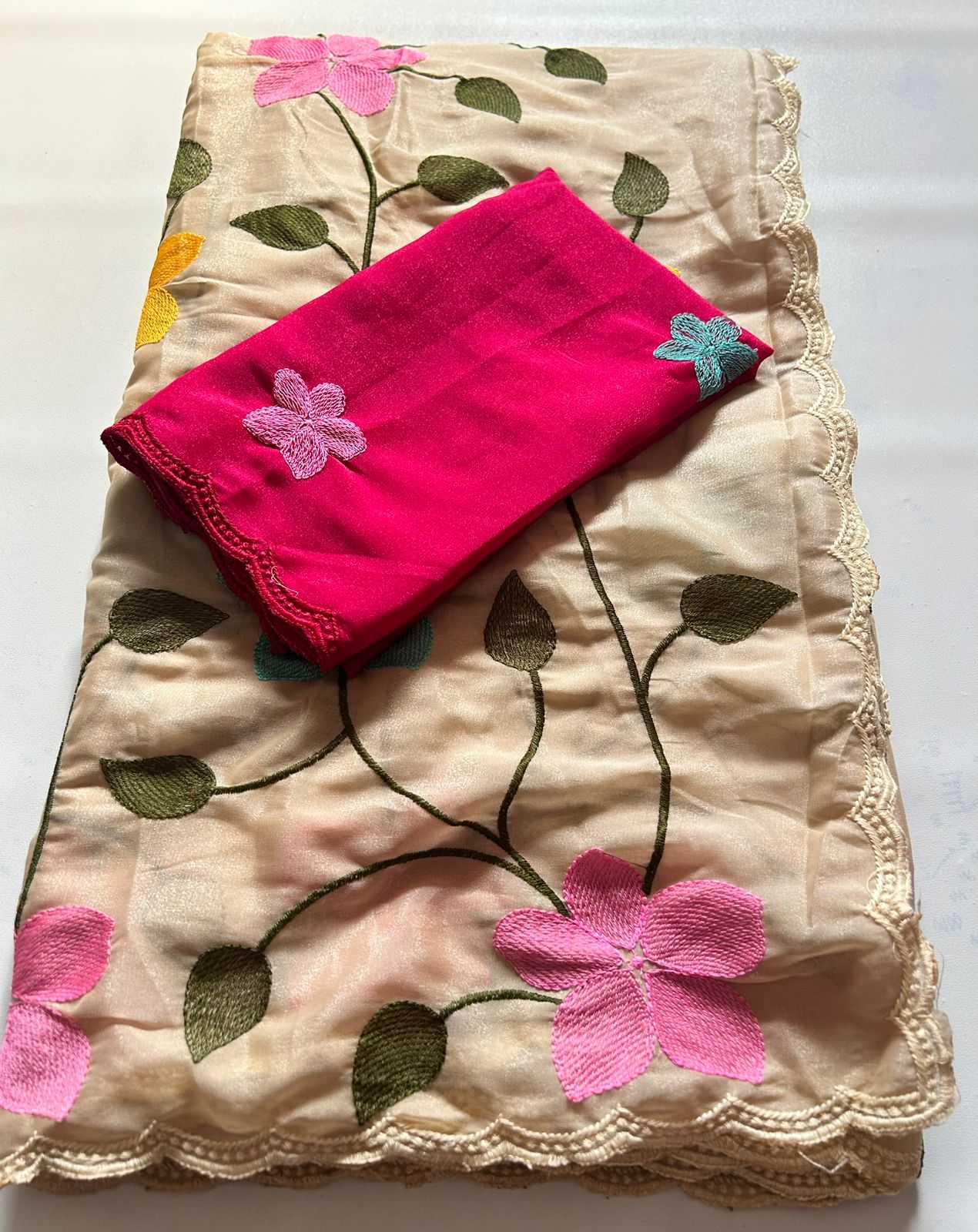Chinon Designer Saree